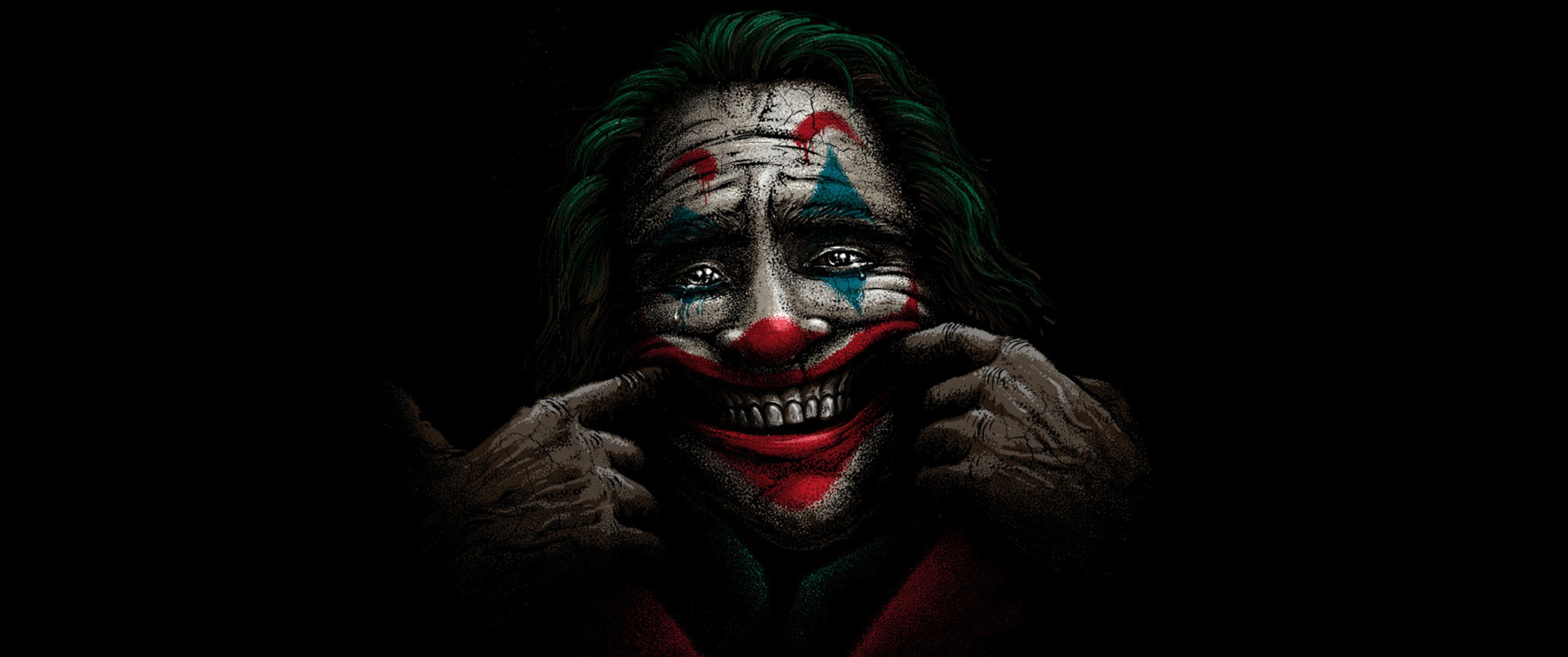 3440x1440 Joker Happy Face 3440x1440 Resolution Wallpaper Hd Superheroes 4k Wallpapers Images 