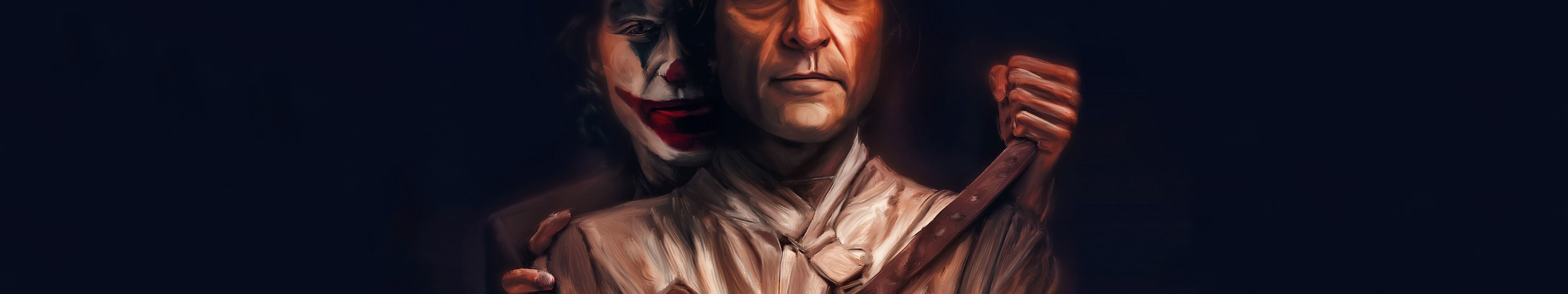 7680x1440 Joker Scary Poster 7680x1440 Resolution Wallpaper Hd Superheroes 4k Wallpapers 