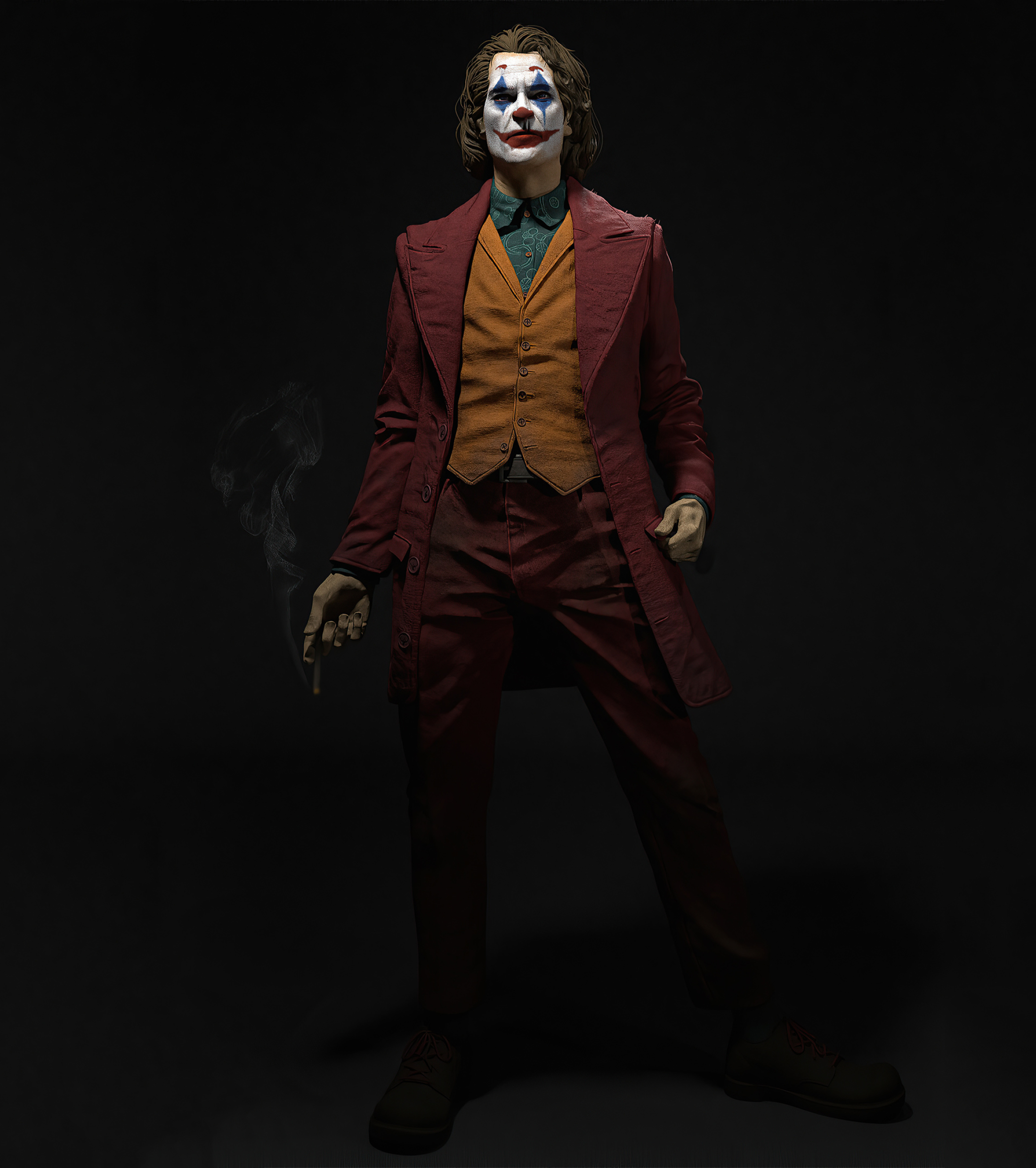 20x2480 Joker Smoking 4k Portrait 20x2480 Resolution Wallpaper Hd Superheroes 4k Wallpapers Images Photos And Background Wallpapers Den