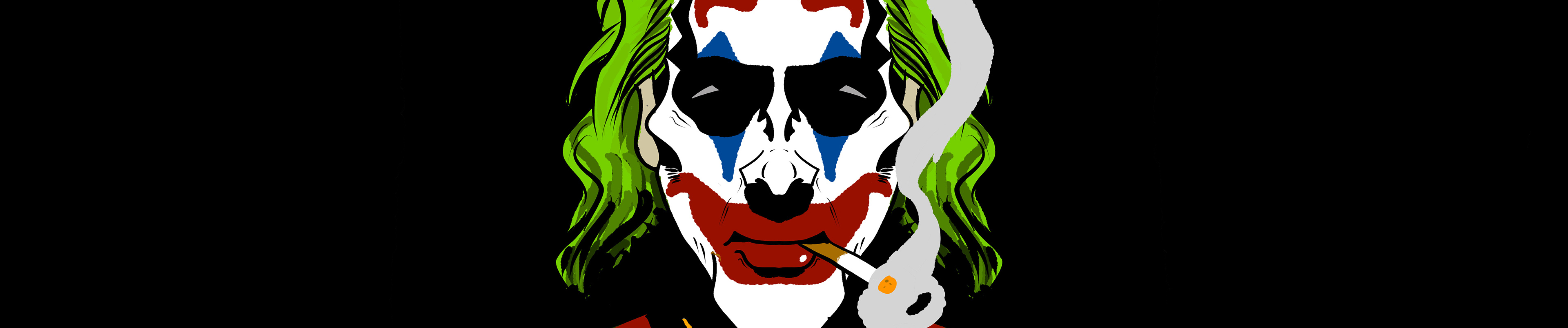 6880x1440 Resolution Joker Smoking 6880x1440 Resolution Wallpaper Wallpapers Den 