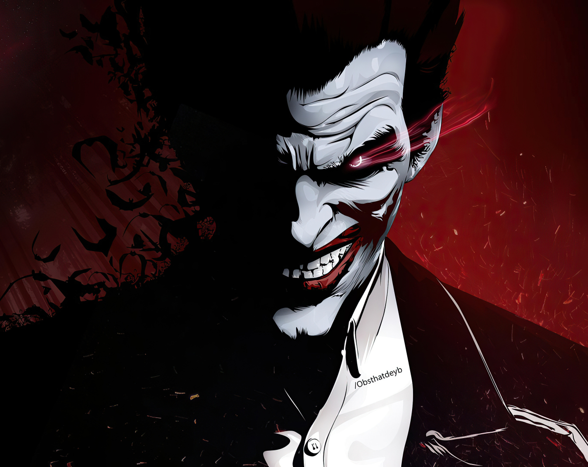 1200x952 Scary Joker Minimal 4k 1200x952 Resolution W 