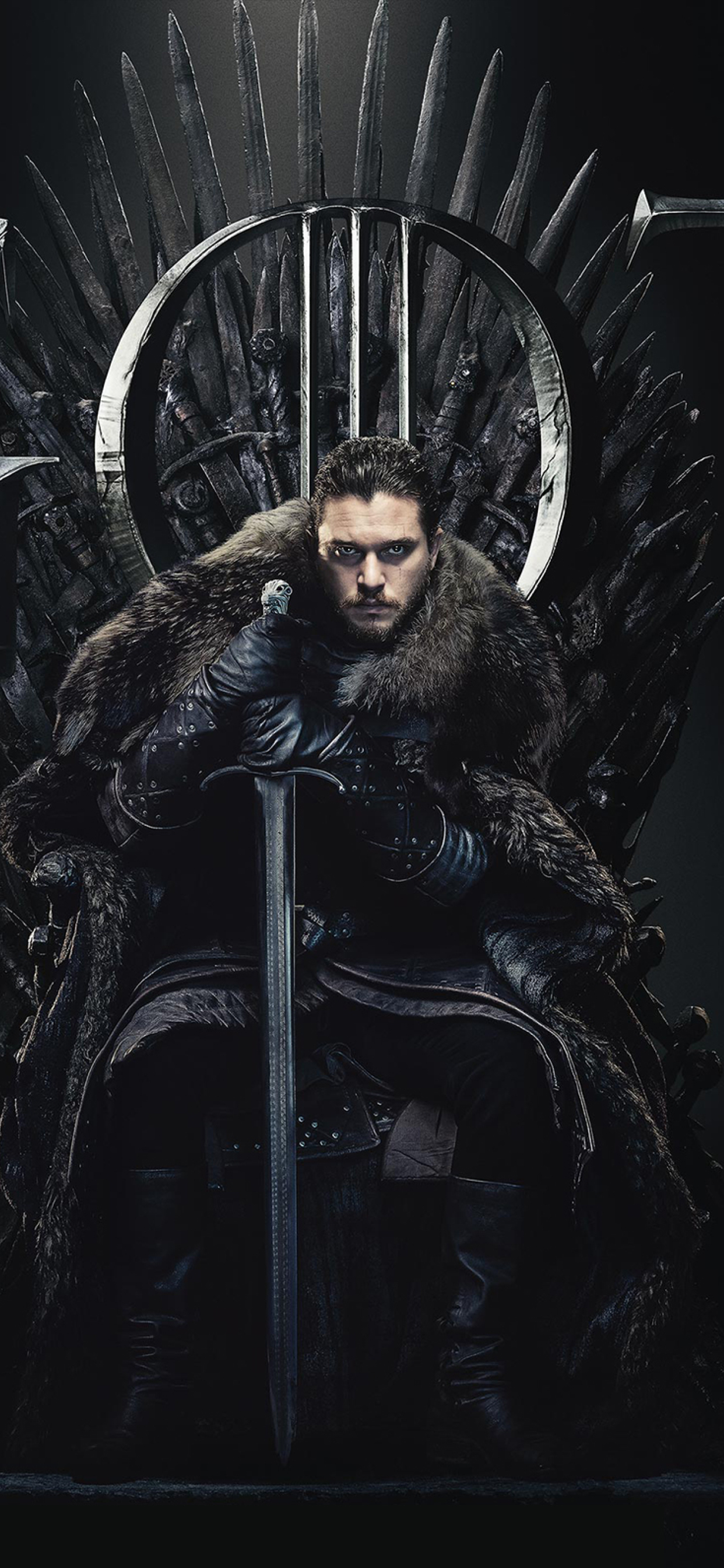 1242x2688 Jon Snow Game Of Thrones Season 8 Poster Iphone Xs Max