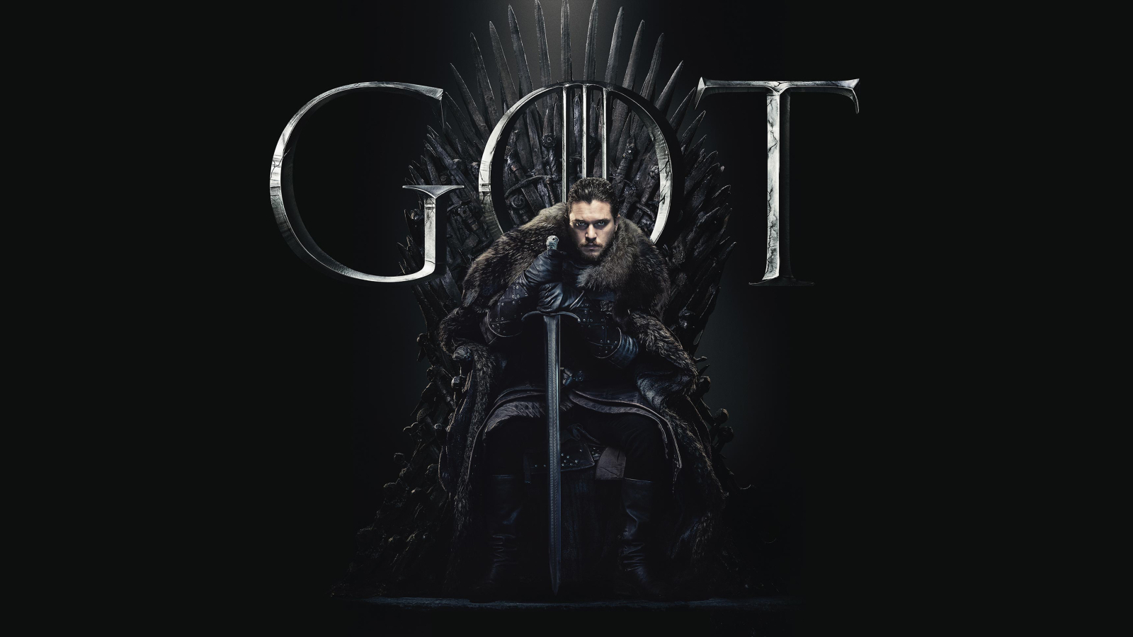 1600x900 Jon Snow Game Of Thrones Season 8 Poster 1600x900 Resolution
