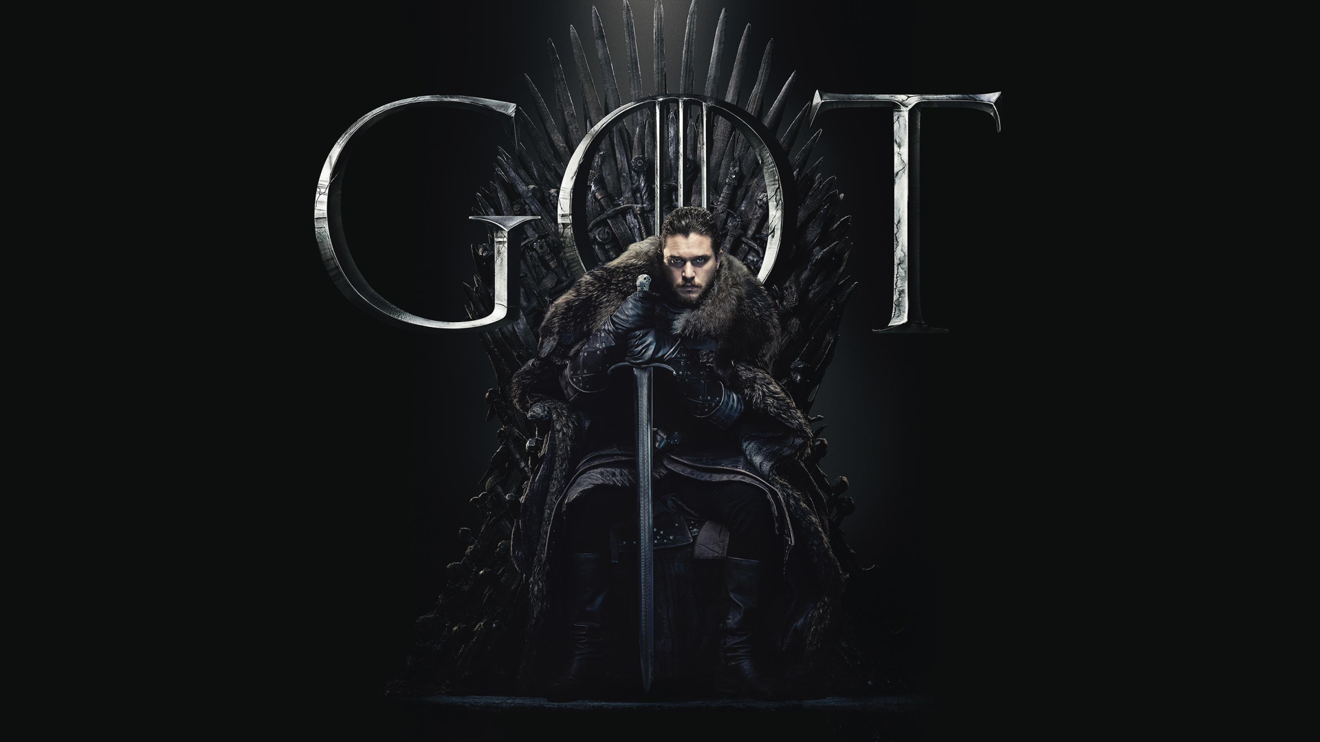 1920x1080 Jon Snow Game Of Thrones Season 8 Poster 1080P ...