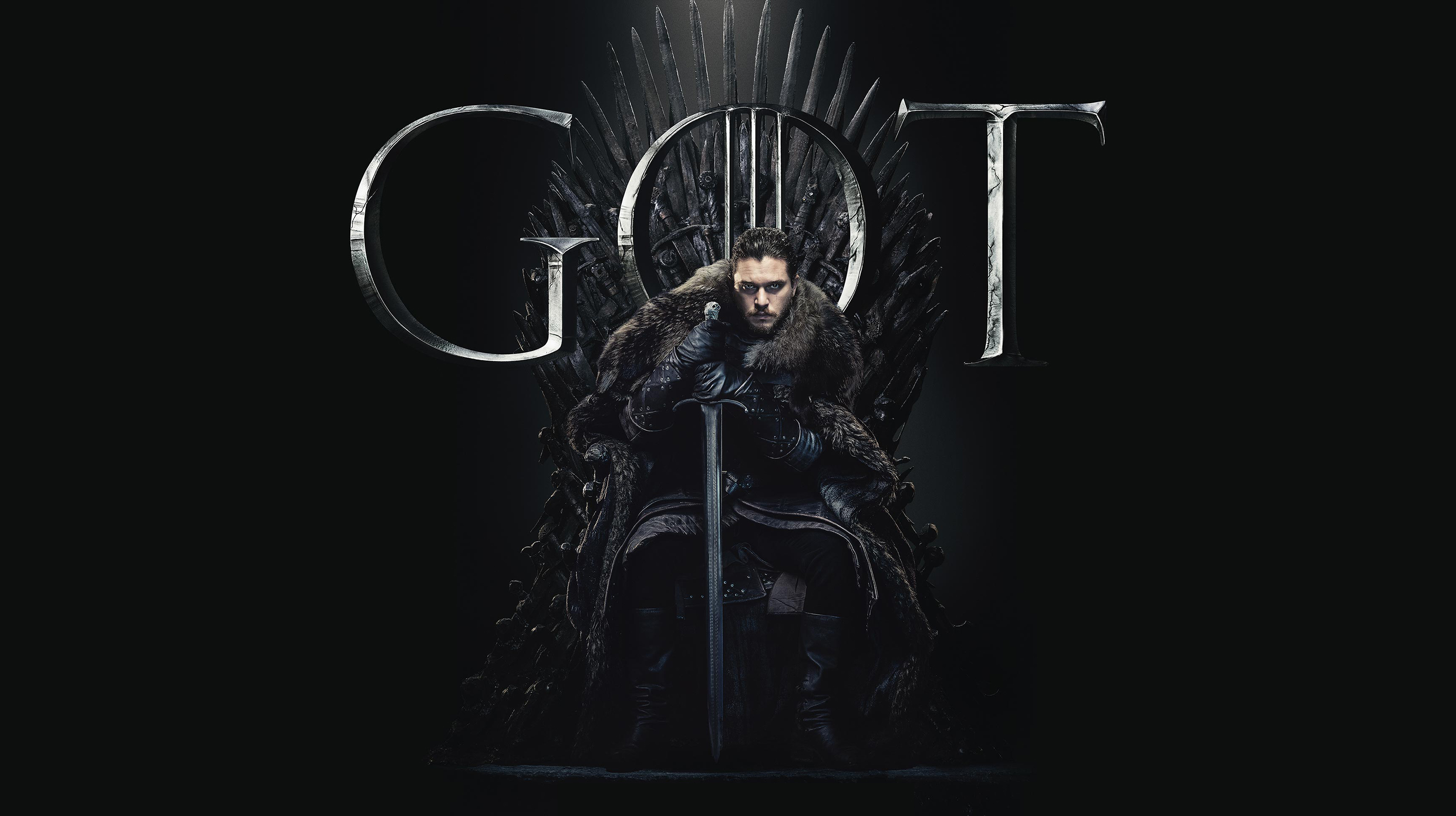 Jon Snow Game Of Thrones Season 8 Poster Wallpaper Hd Tv