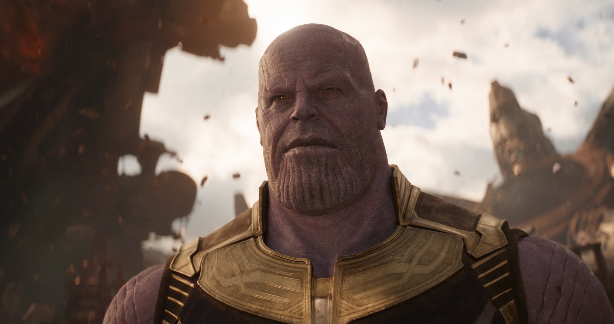 Josh Brolin As Thanos In Avengers Infinity War 2018, Full 