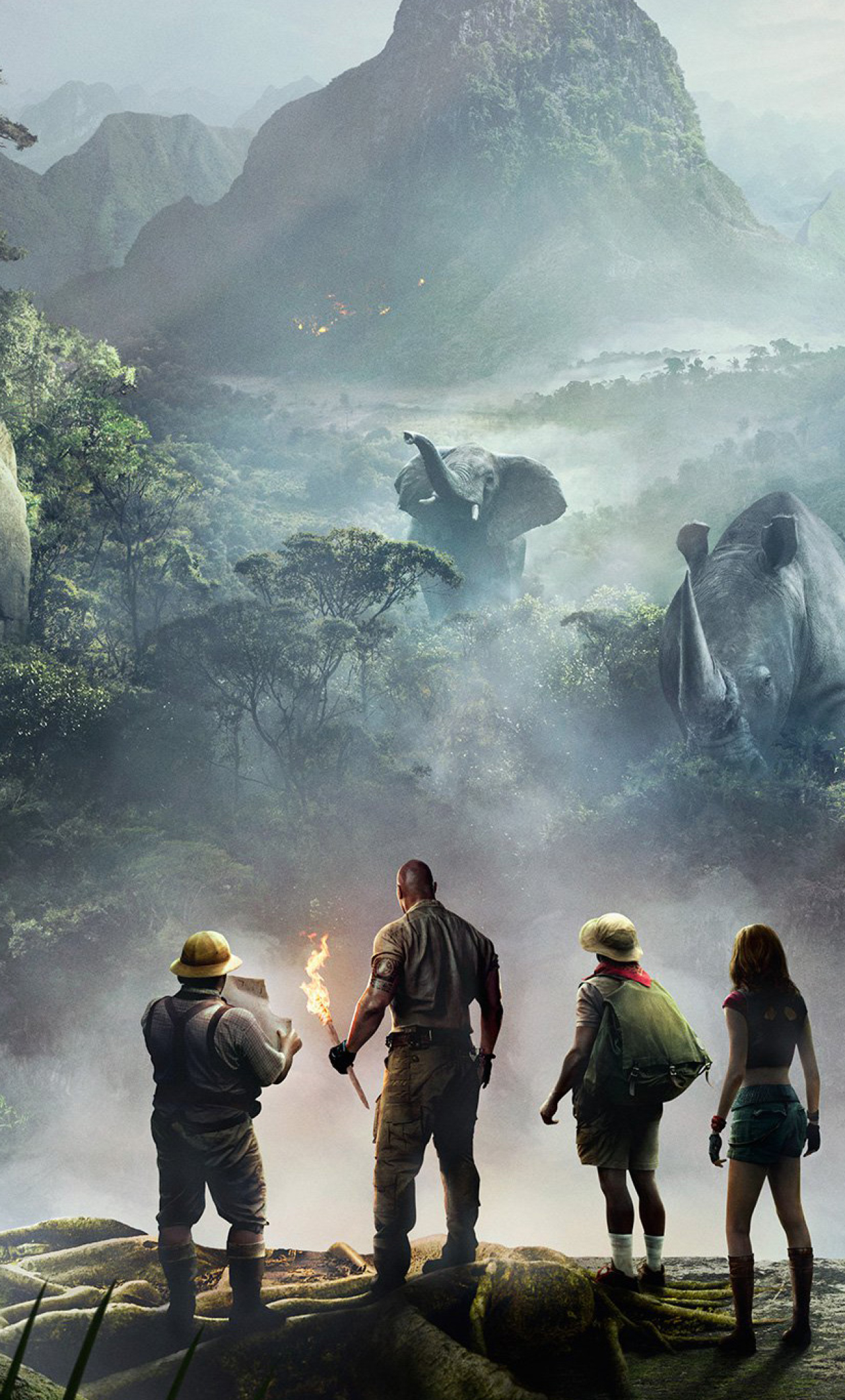 Jumanji Welcome To The Jungle Movie Poster 2017, Full HD 