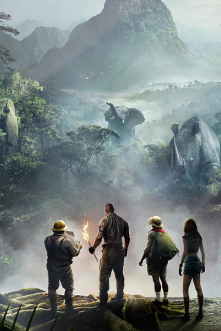 Jumanji Welcome To The Jungle Movie Poster 2017, Full HD 