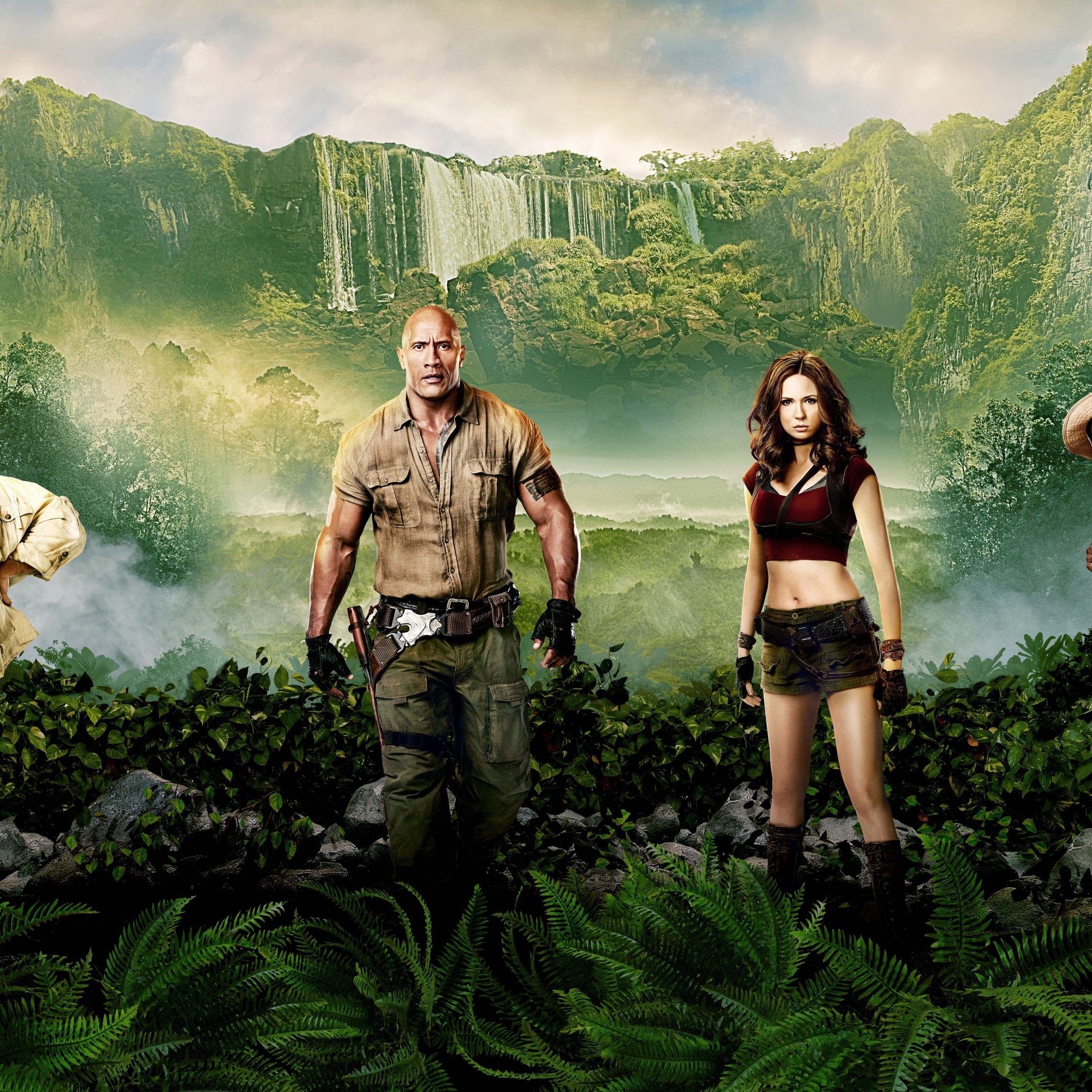 Jumanji Welcome to the Jungle Poster (2248x2248) Resolution Wallpaper.