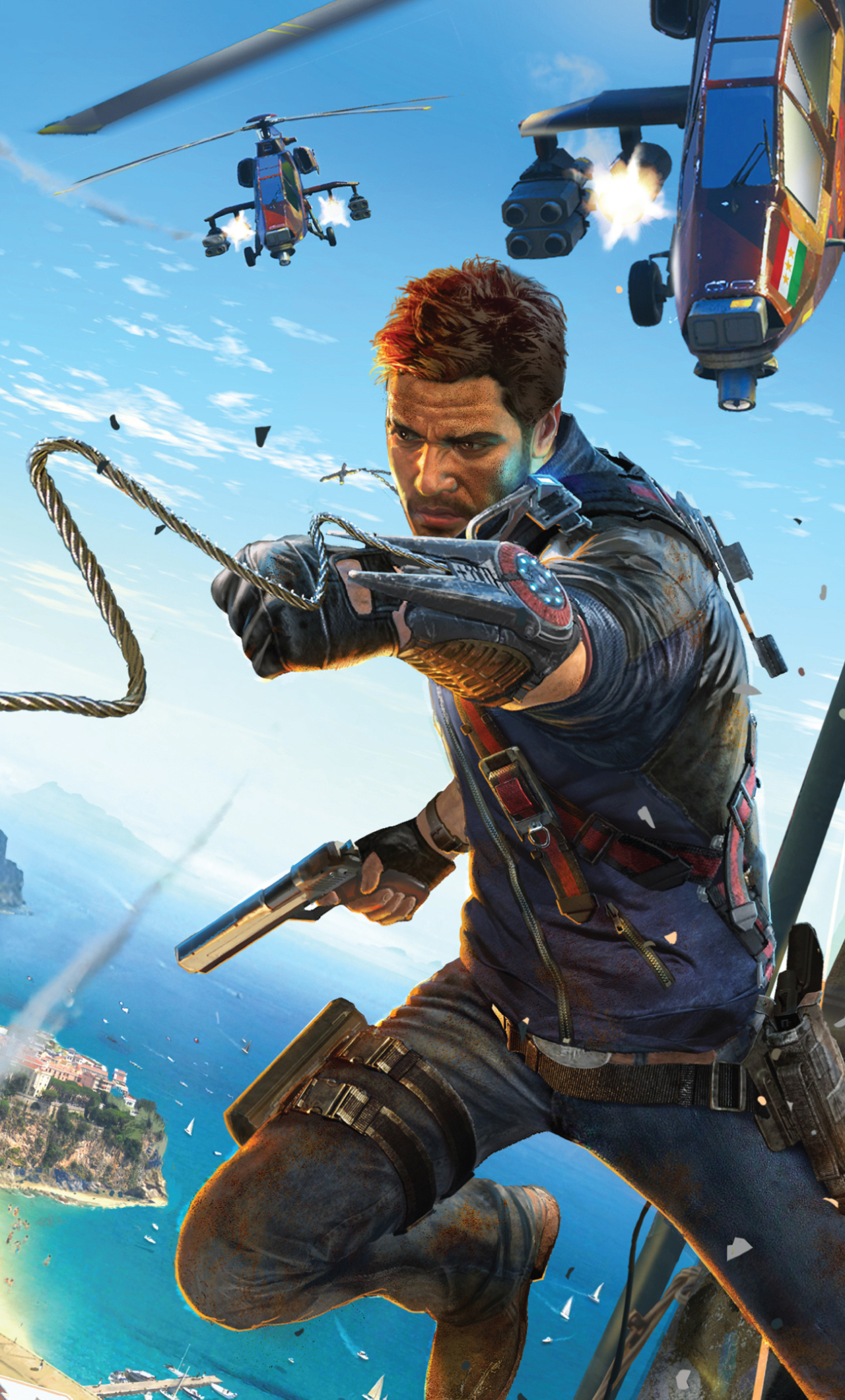 1280x2120 Just Cause 3 Just Cause Rico Rodriguez Iphone 6 Plus