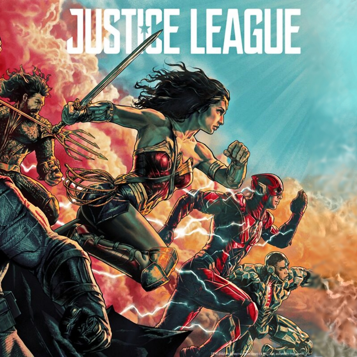  Justice  League  Comic Art Poster HD  4K Wallpaper 