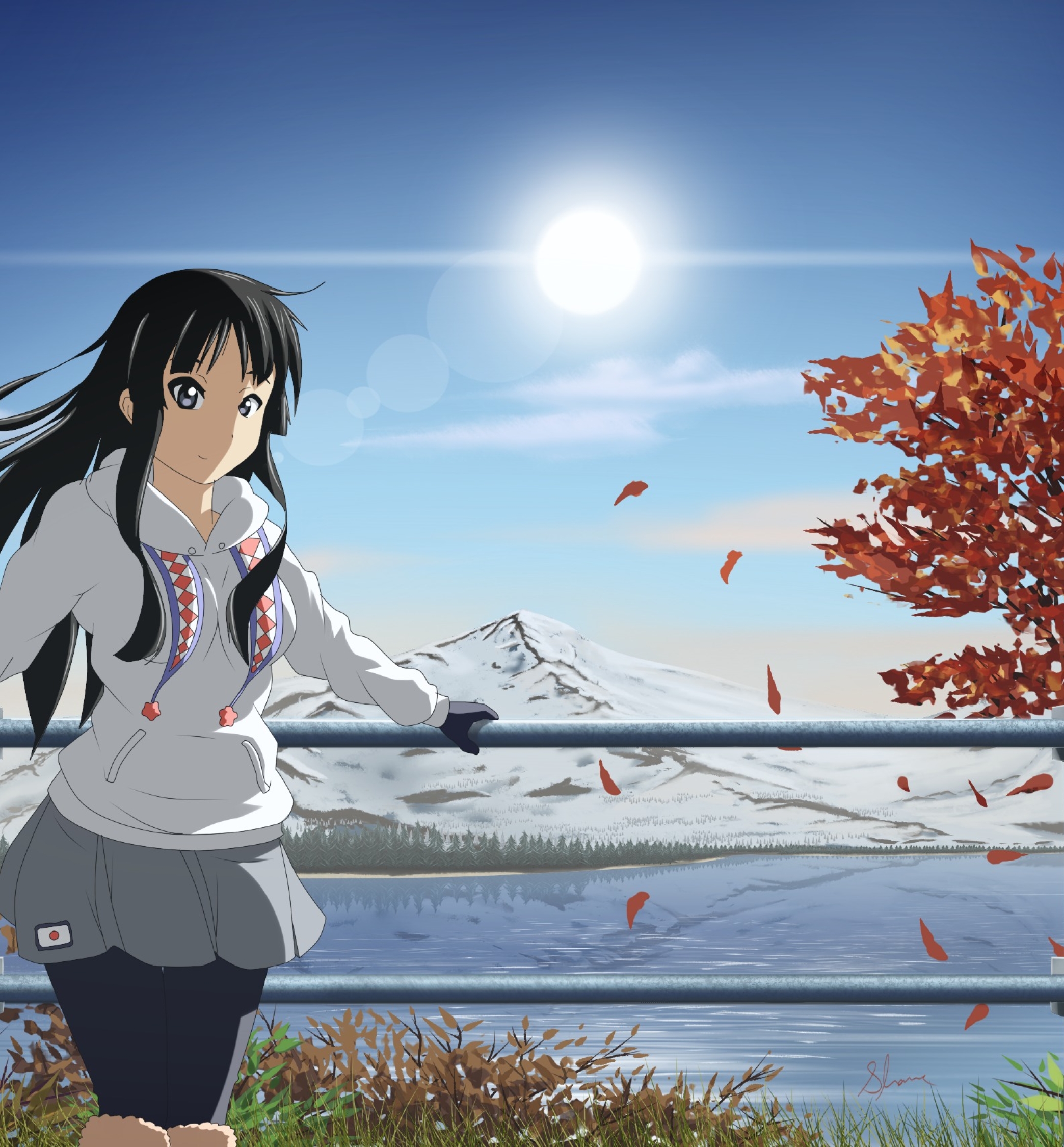 2088x2250 k-on, girl, akiyama mio 2088x2250 Resolution Wallpaper, HD Anime  4K Wallpapers, Images, Photos and Background - Wallpapers Den