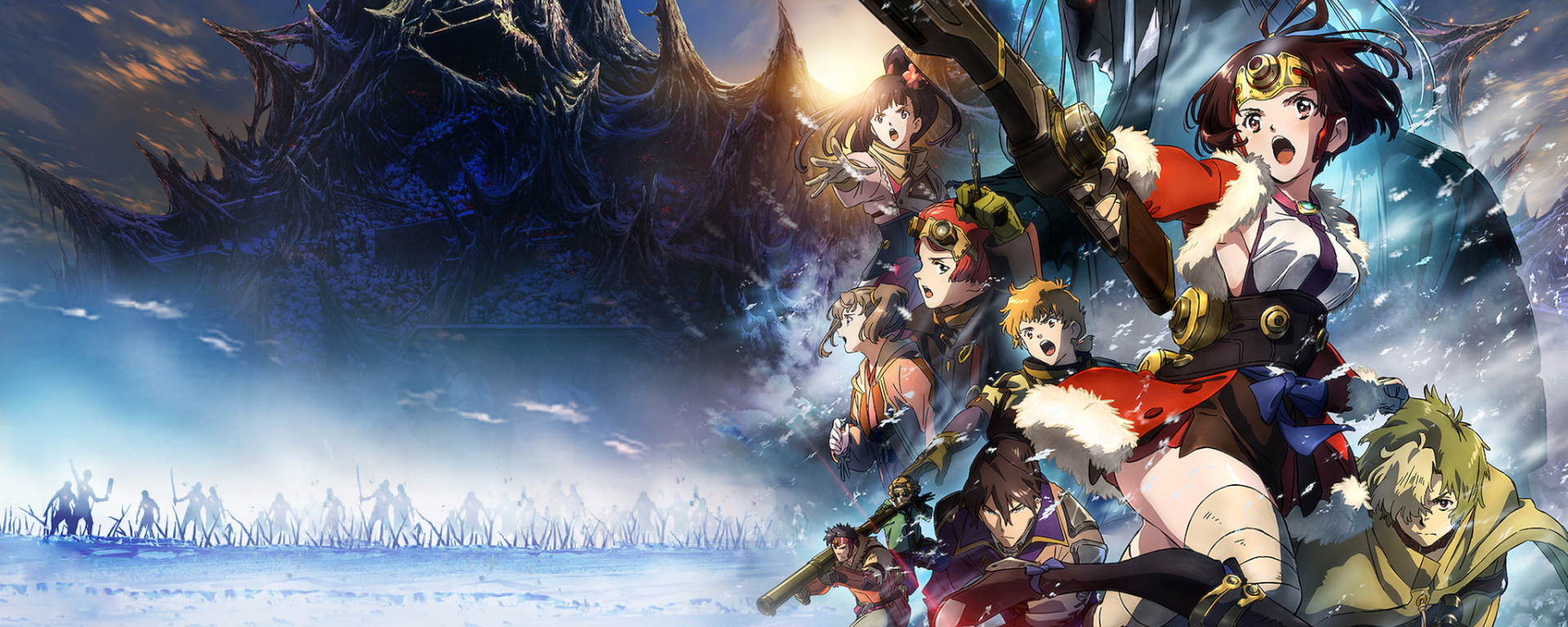 1920x768 Resolution Kabaneri of the Iron Fortress The Battle of Unato