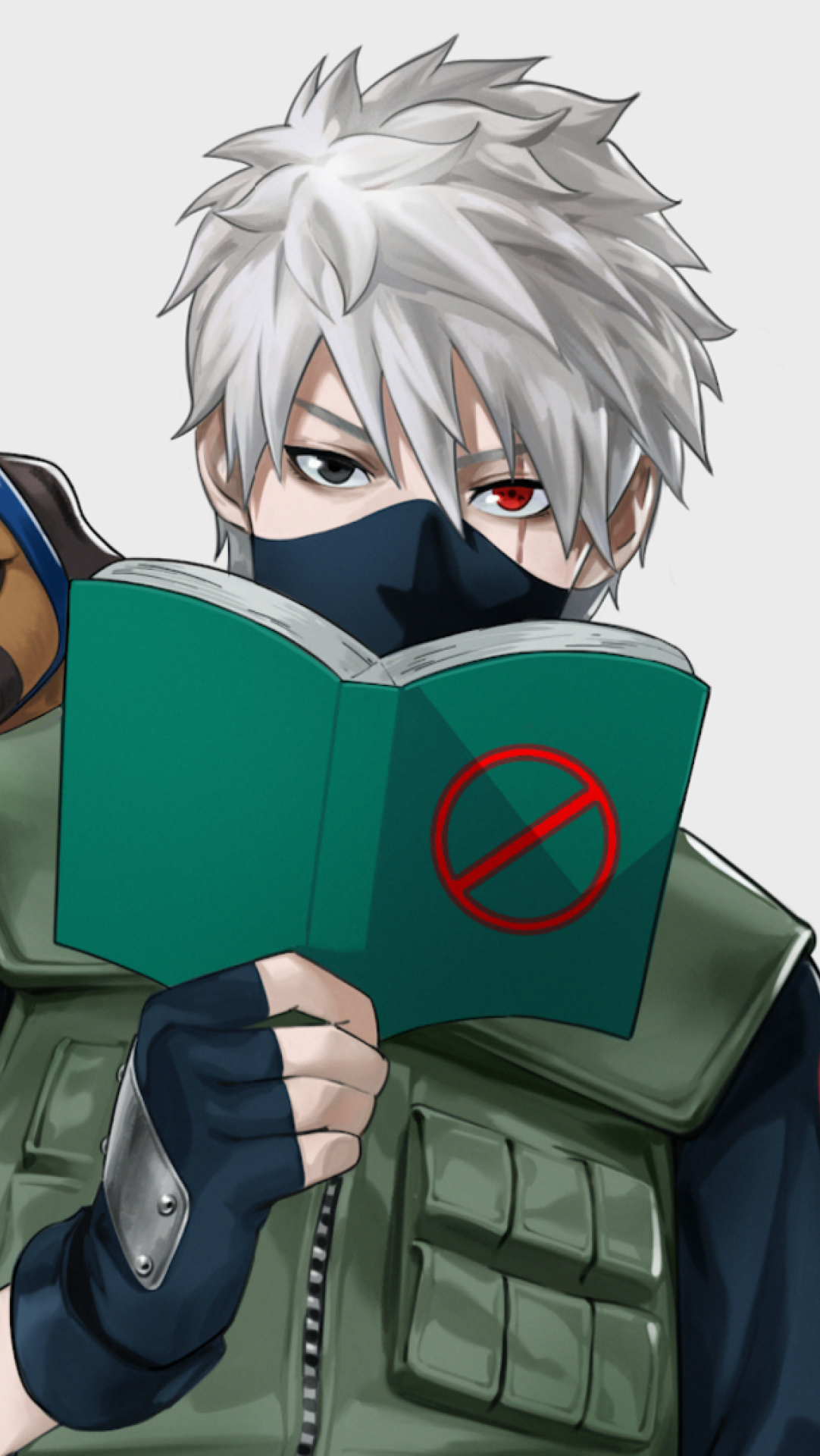 1082x1920 Kakashi Hatake And Pakkun 1082x1920 Resolution Wallpaper HD 