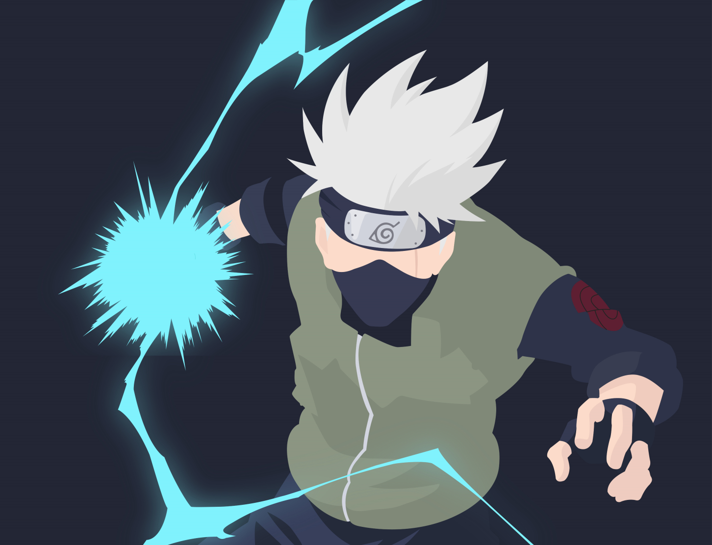 X Resolution Kakashi Hatake Naruto K Minimal Art X Resolution Wallpaper