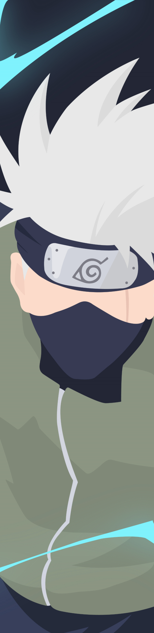 500x2048 Resolution Kakashi Hatake Naruto 4k Minimal Art 500x2048 Resolution Wallpaper 9873