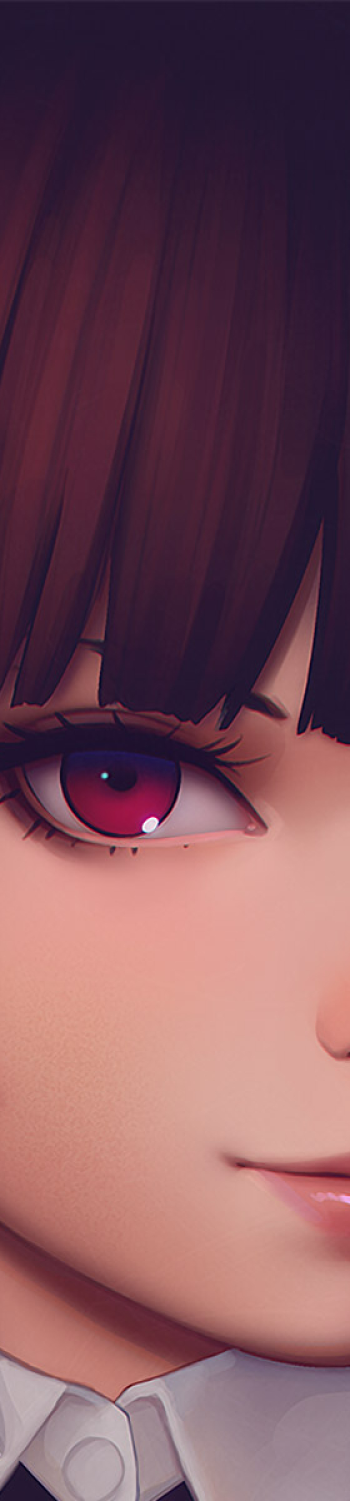 700x3000 Resolution Kakegurui Jabami Yumeko Anime Girl 700x3000