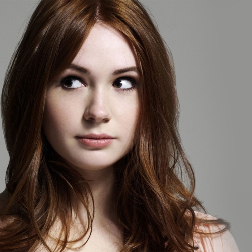 500x500 Resolution karen gillan, actress, face 500x500 Resolution ...