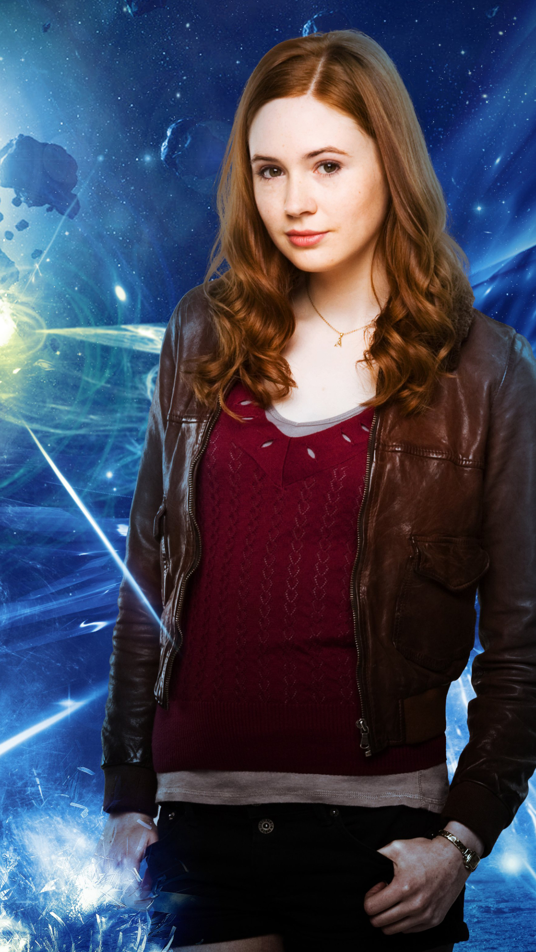 1082x1920 Resolution Karen Gillan Jacket Images 1082x1920 Resolution ...