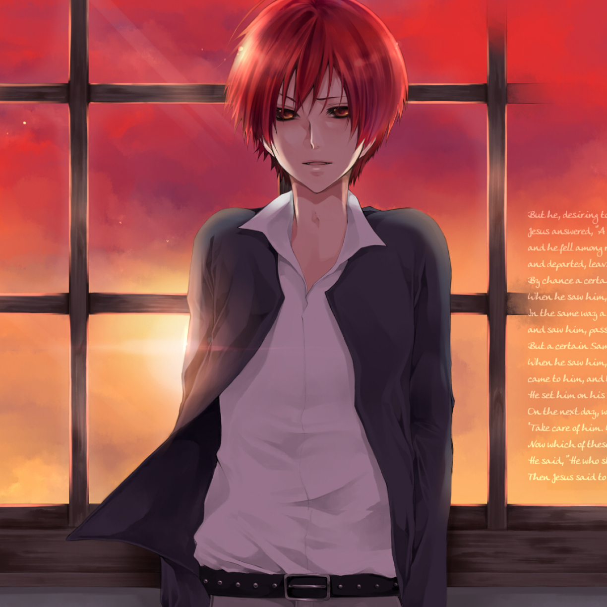 1224x1224 Karma Akabane HD Assassination Classroom 1224x1224 Resolution