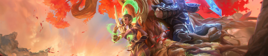 1080x228 Resolution Karma and Shen HD League Of Legends 1080x228