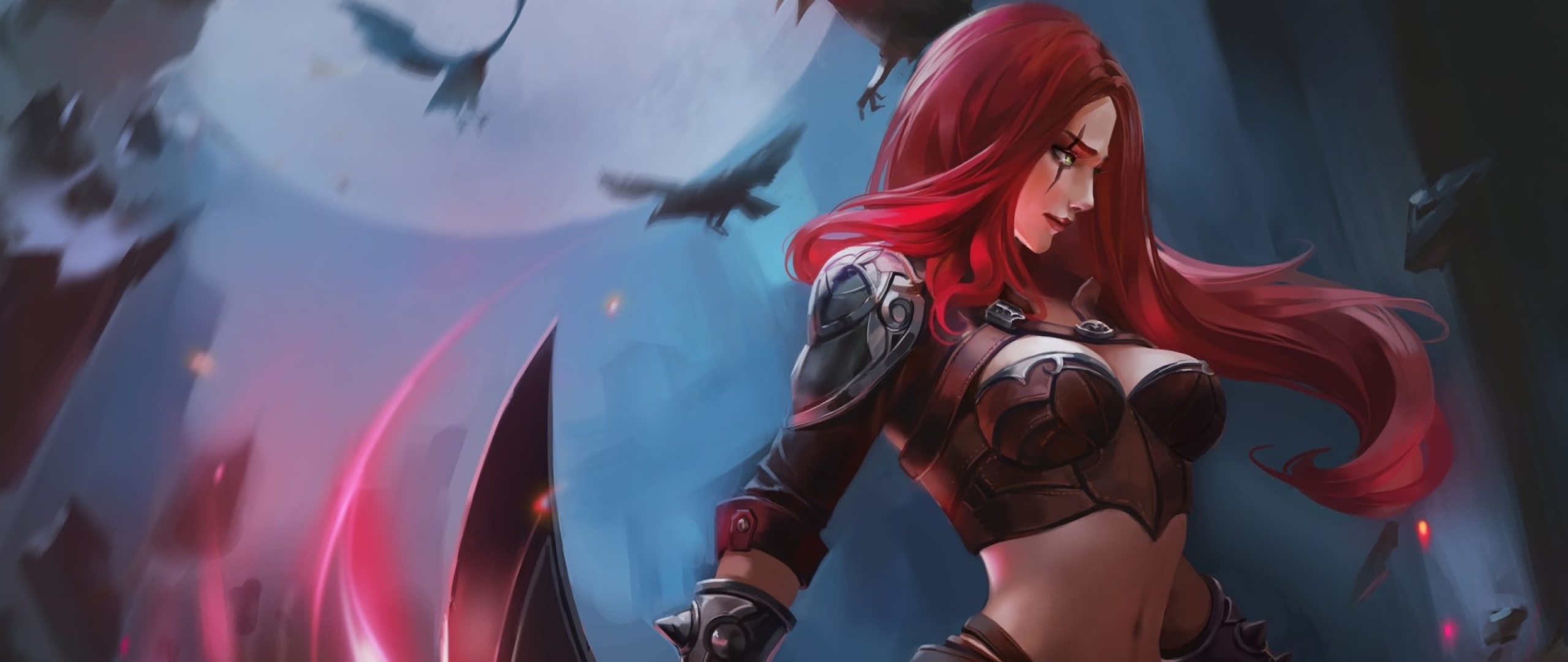 2560x1080 Katarina In League Of Legends 2560x1080 Resolution Wallpaper Hd Games 4k Wallpapers Images Photos And Background