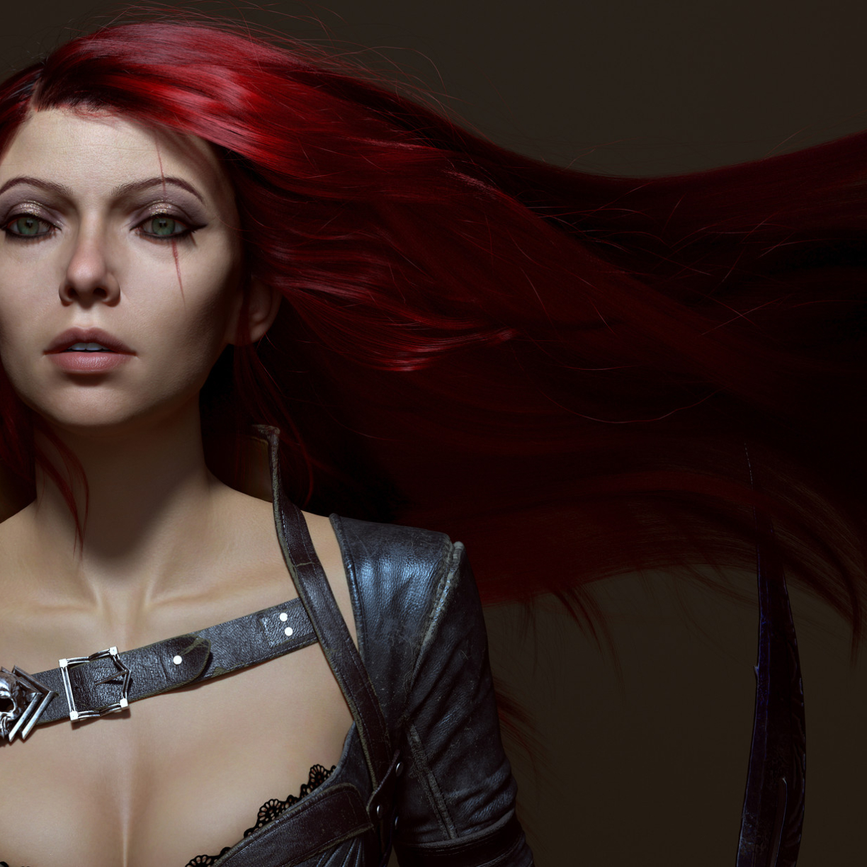 1224x1224 Katarina League Of Legends Fan Art 1224x1224 Resolution 