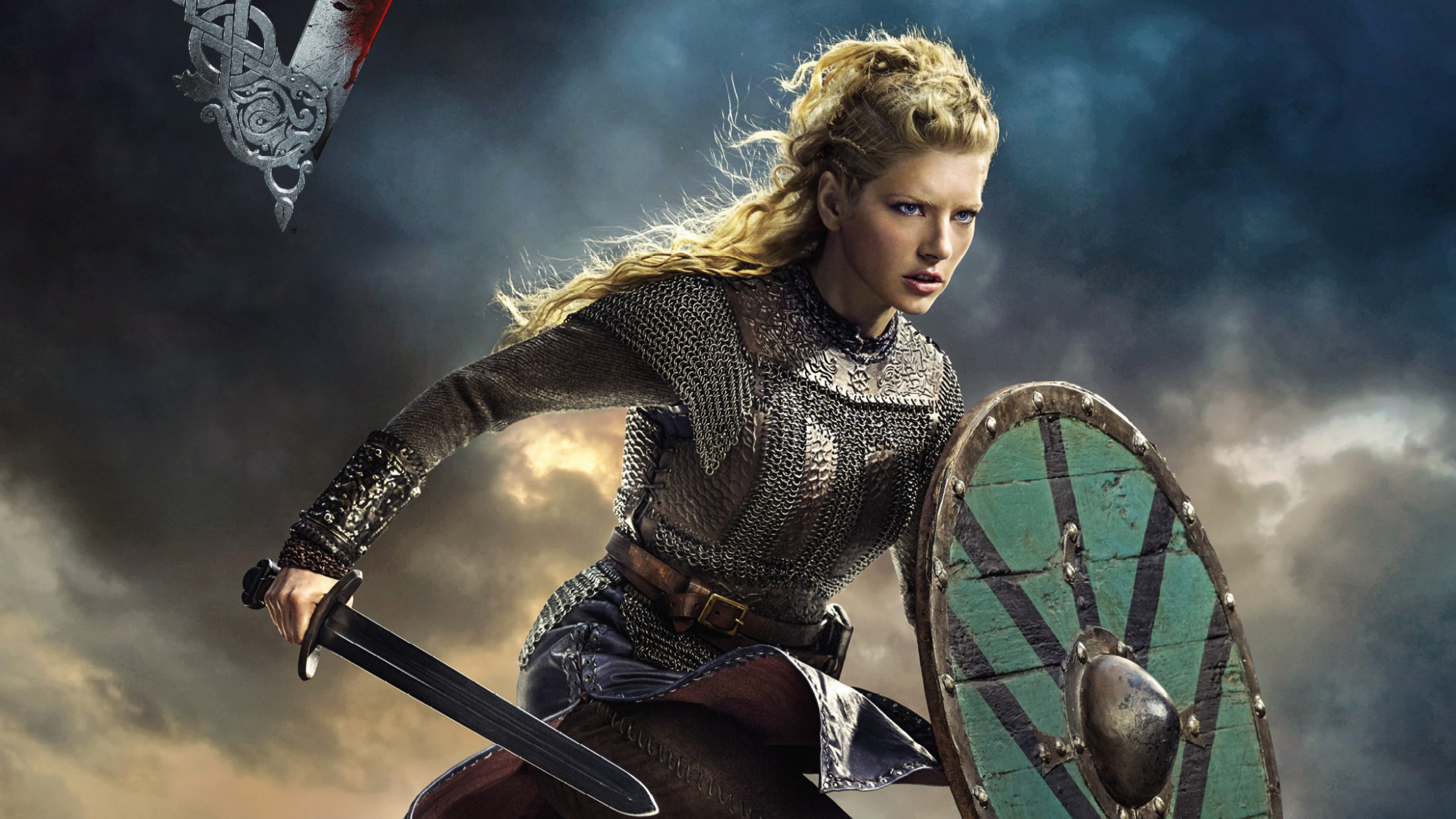 3840x2160 Katheryn Winnick In Vikings 4k Wallpaper Hd Tv Series