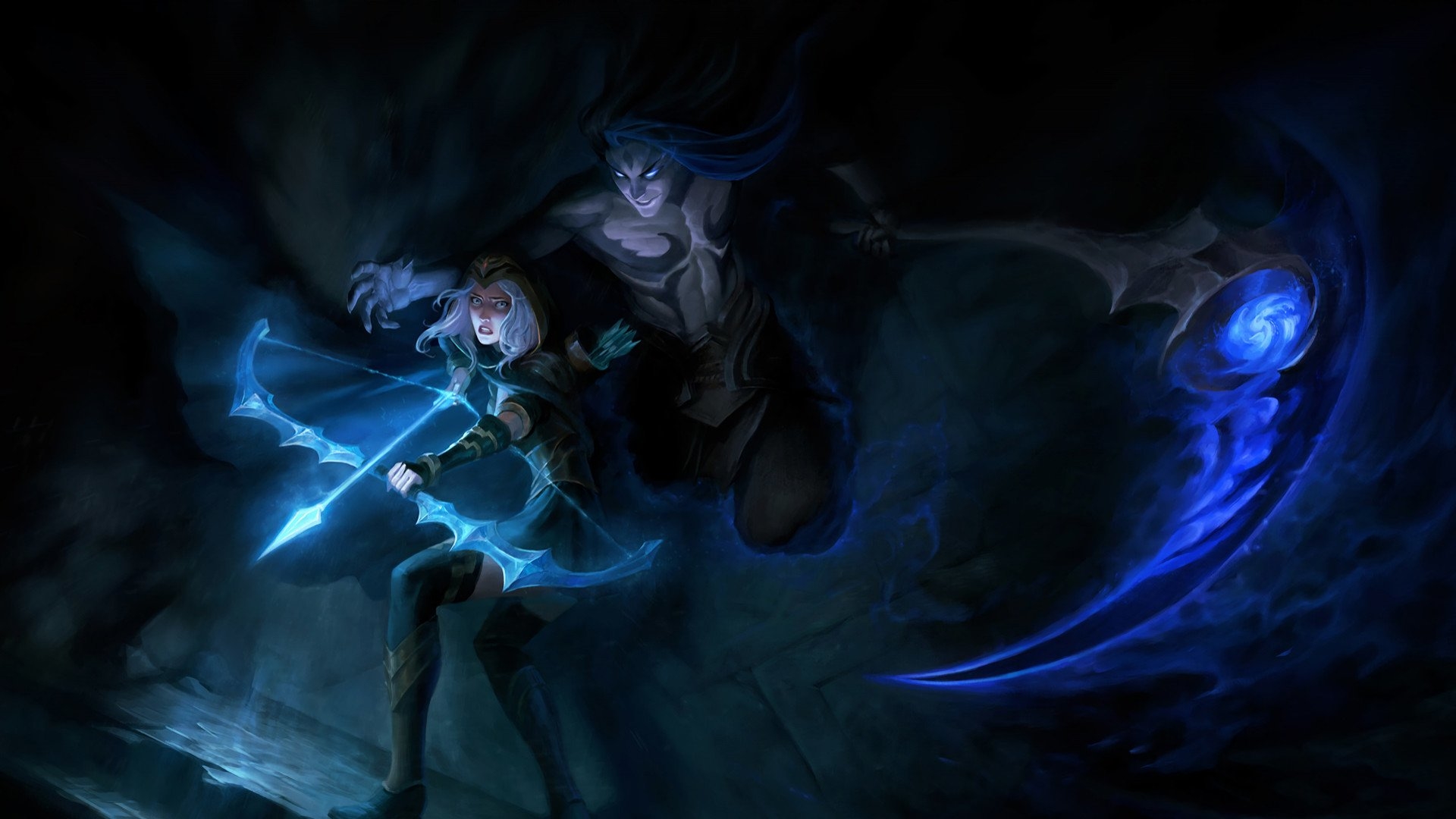 Kayn And Ashe League Of Legends Wallpaper Hd Games 4k