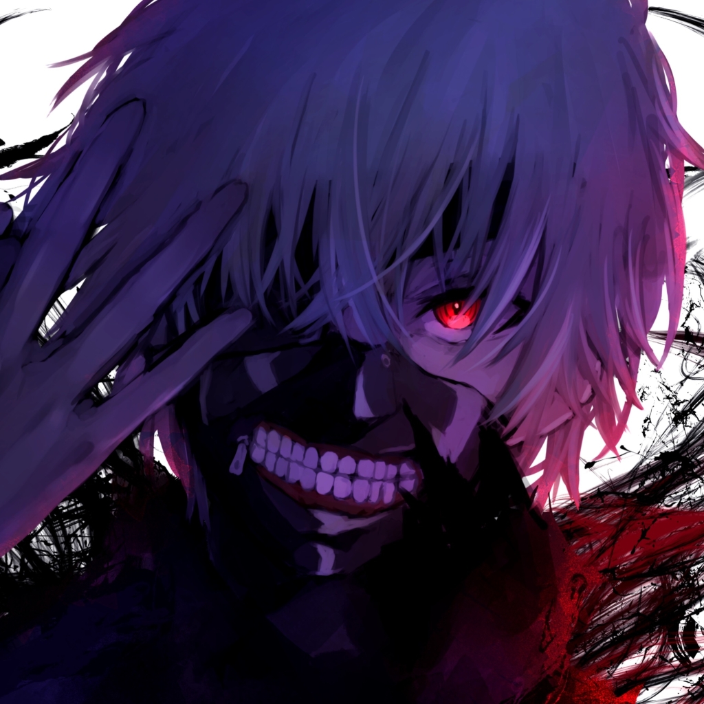 1024x1024 Ken Kaneki Art 1024x1024 Resolution Wallpaper, HD Anime 4K ...