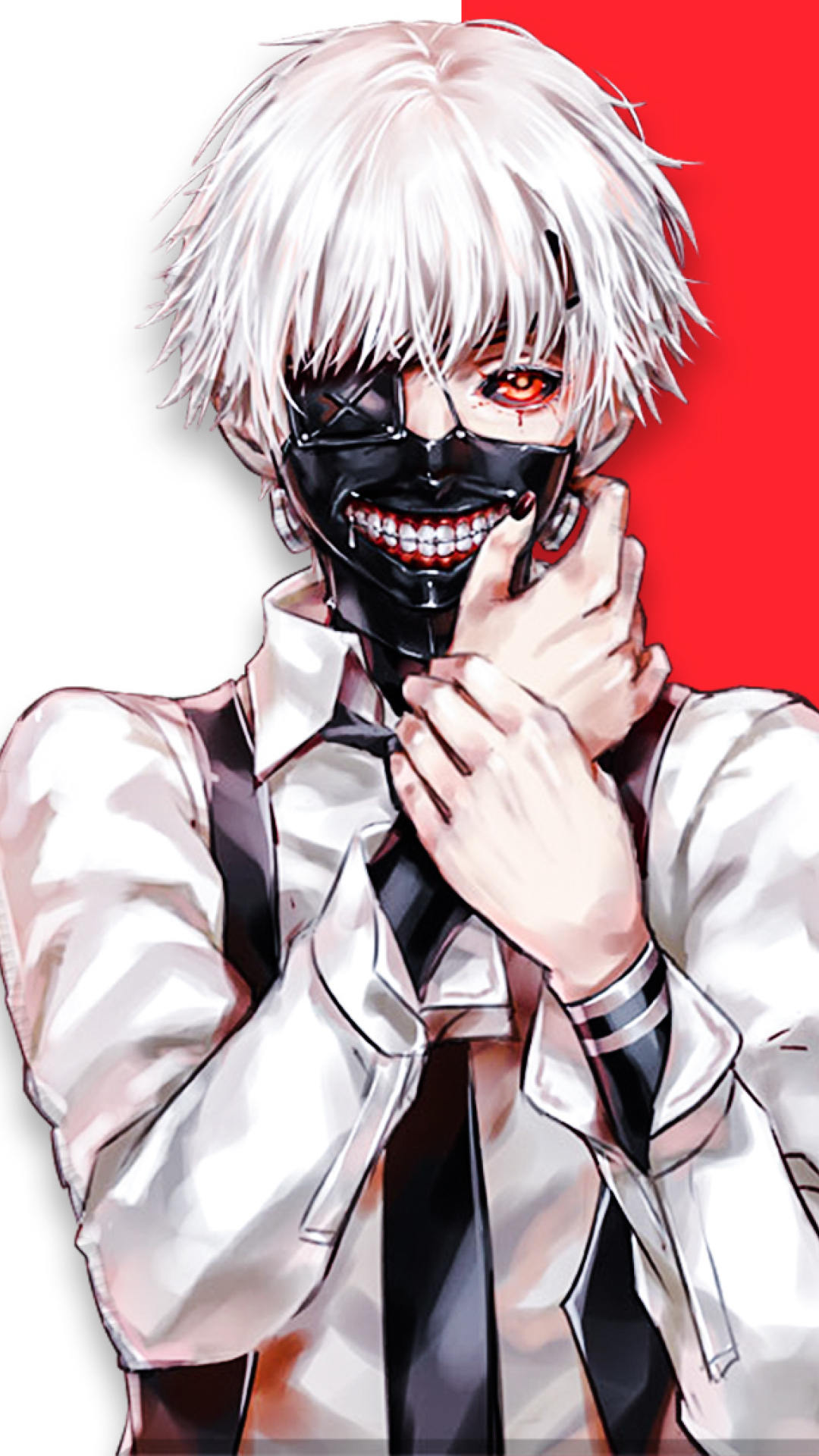 Anime Tokyo Ghoul, Ken Kaneki, 1080x1920 Phone HD Wallpaper