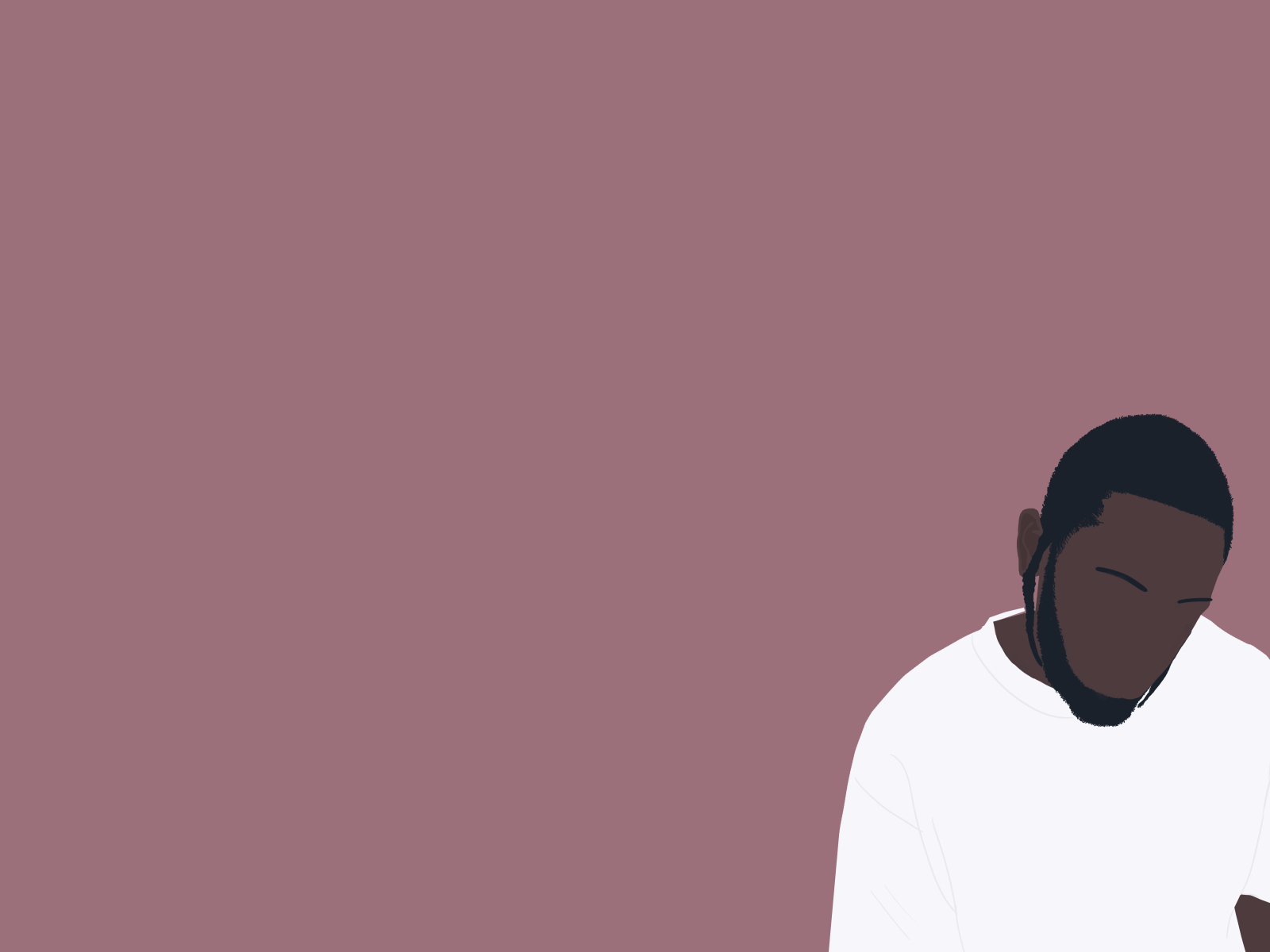 Kendrick Lamar Minimal, HD 8K Wallpaper