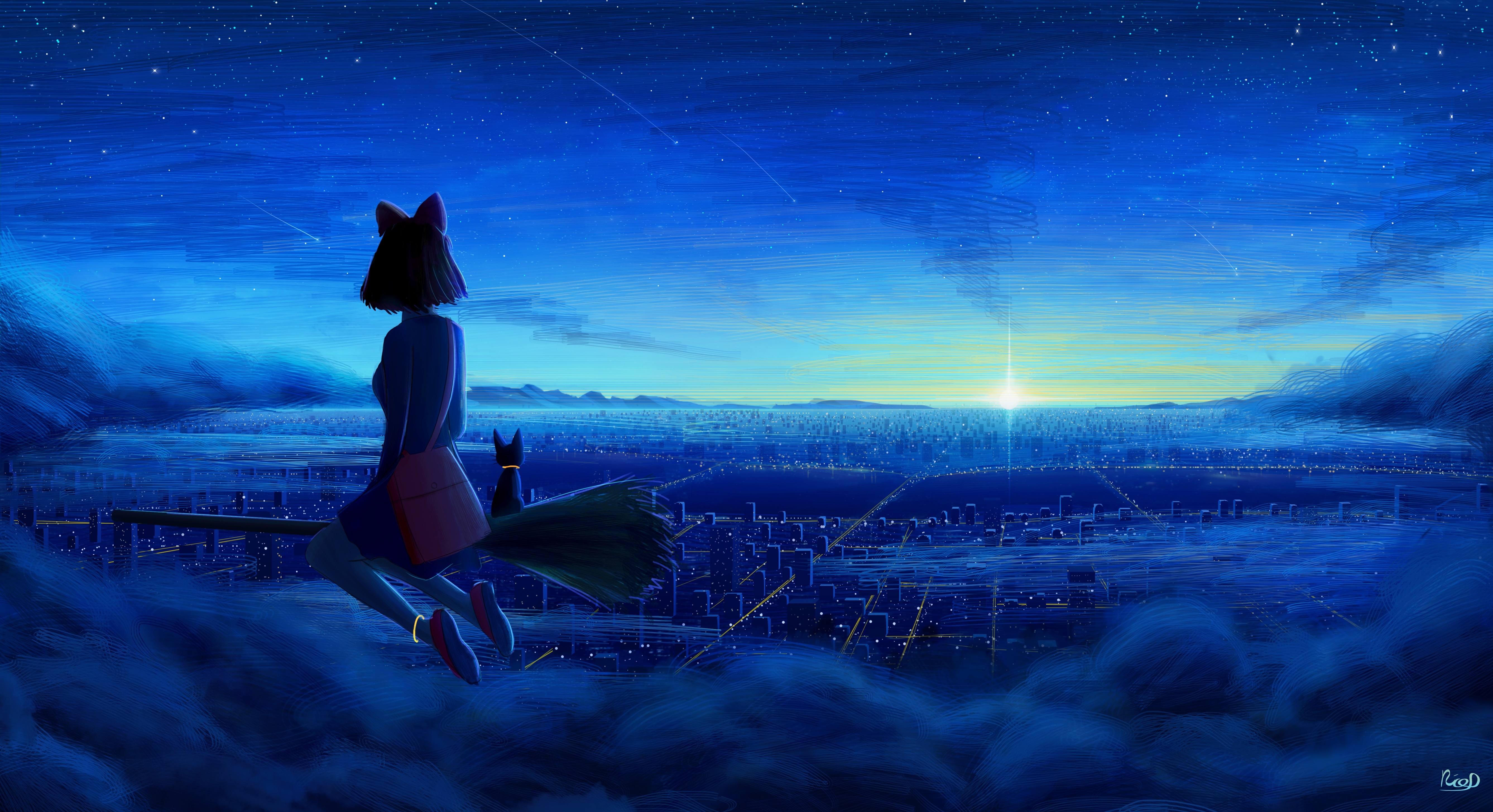 19x Kiki And Jiji In Kikis Delivery Service 19x Resolution Wallpaper Hd Anime 4k Wallpapers Images Photos And Background Wallpapers Den