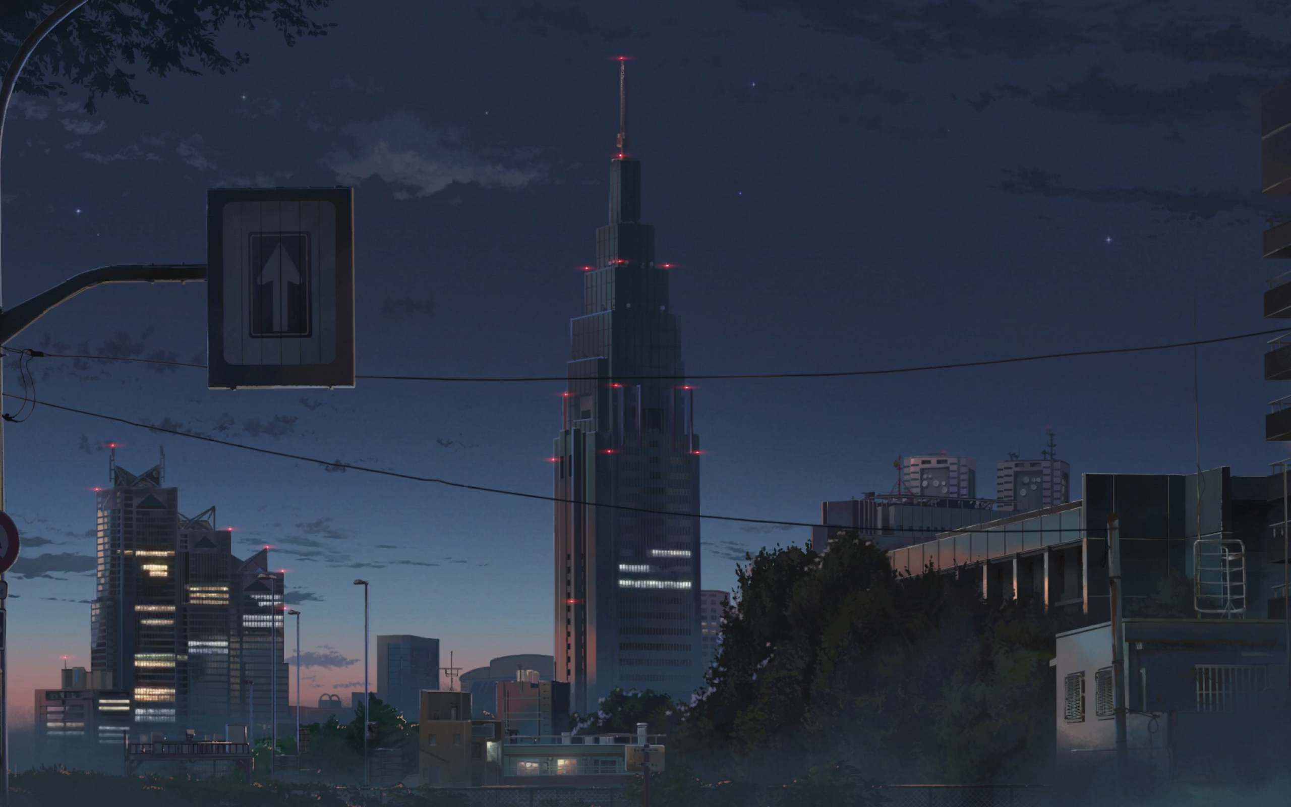 2560x1600 Kimi No Na Wa Anime City 2560x1600 Resolution Wallpaper Hd Anime 4k Wallpapers Images Photos And Background