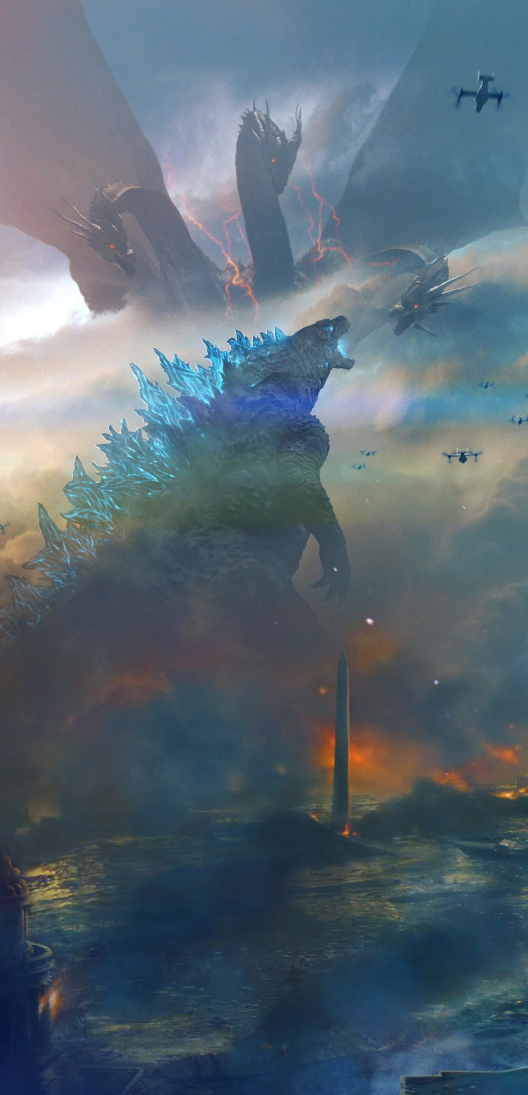 1080x2240 Resolution King of the Monsters Godzilla 1080x2240 Resolution