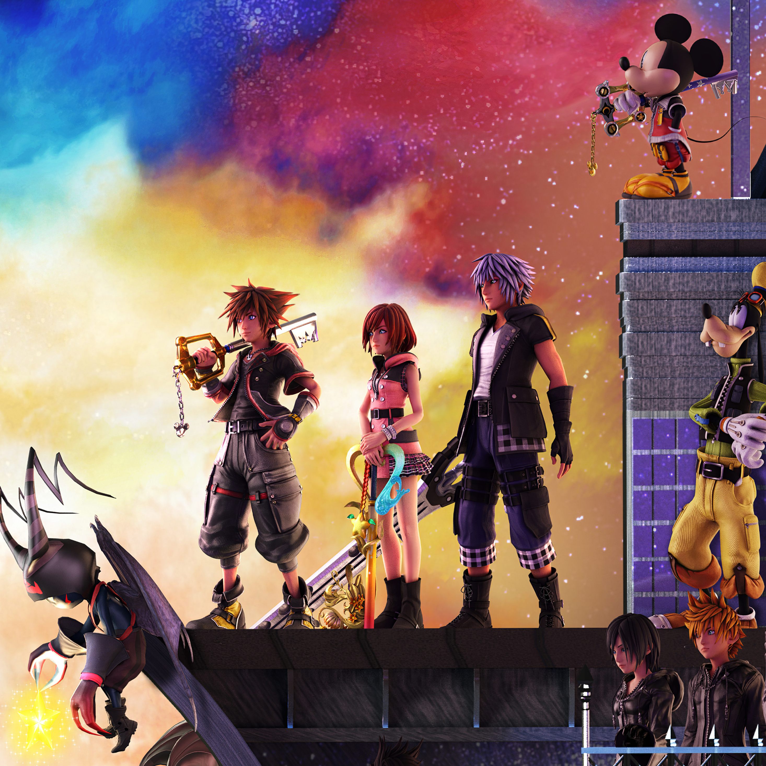 2932x2932 Kingdom Hearts 3 Ipad Pro Retina Display Wallpaper Hd