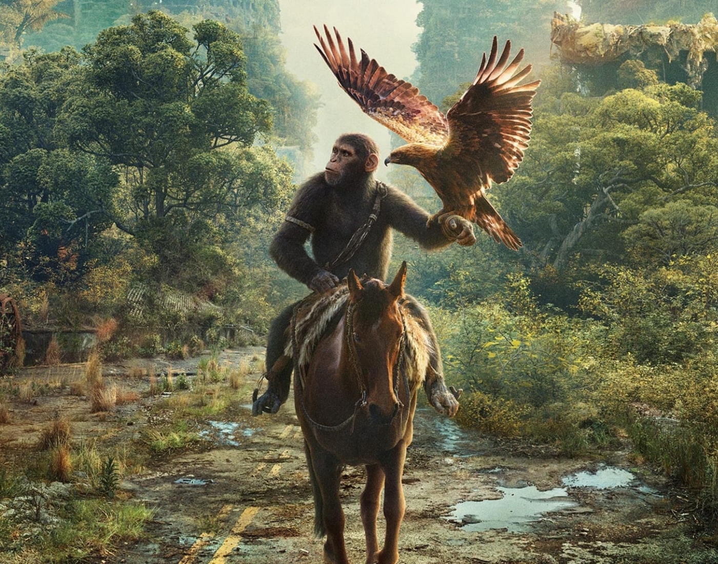 1400x1100 Resolution Kingdom of the of the Apes 2024 Movie