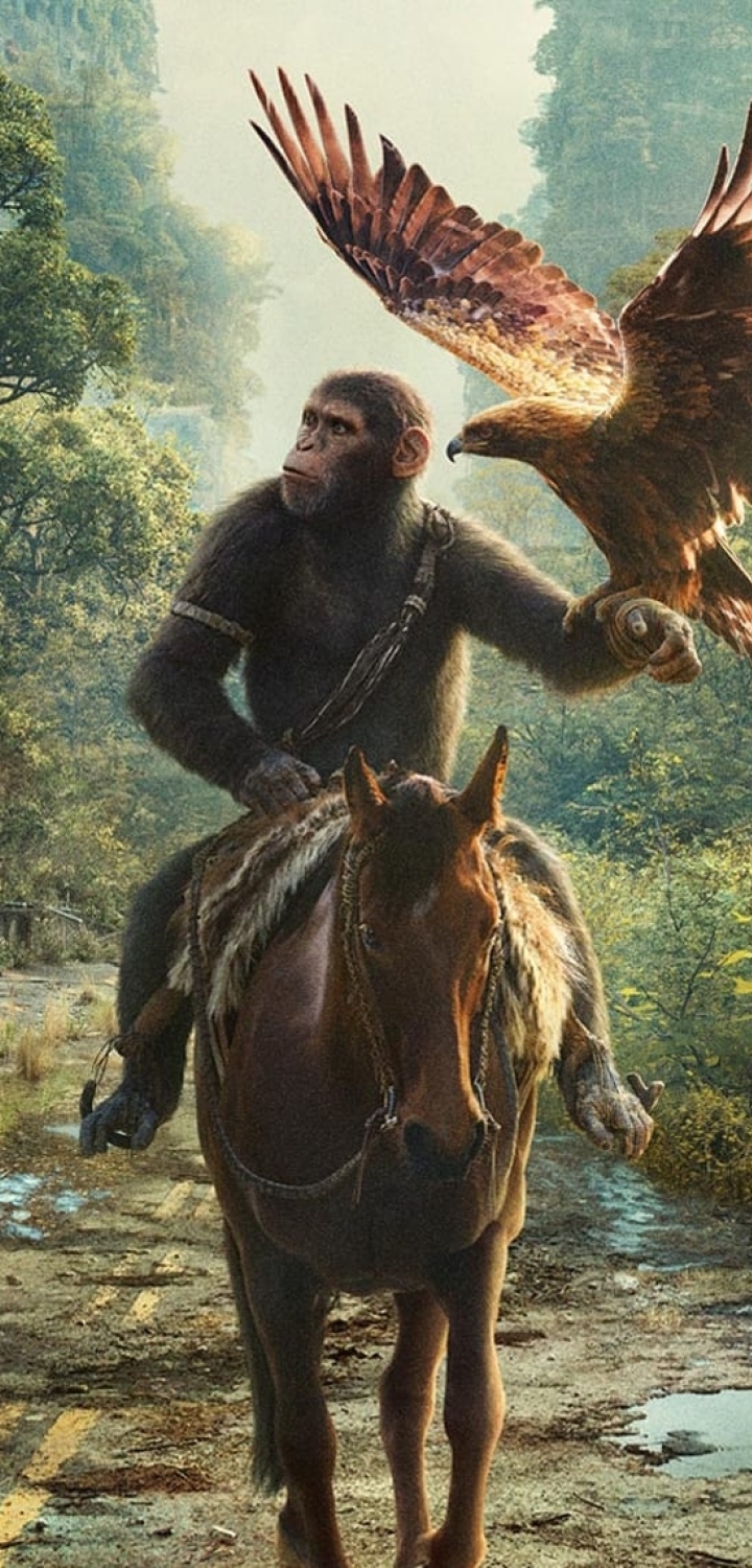 720x1500 Resolution Kingdom of the of the Apes 2024 Movie