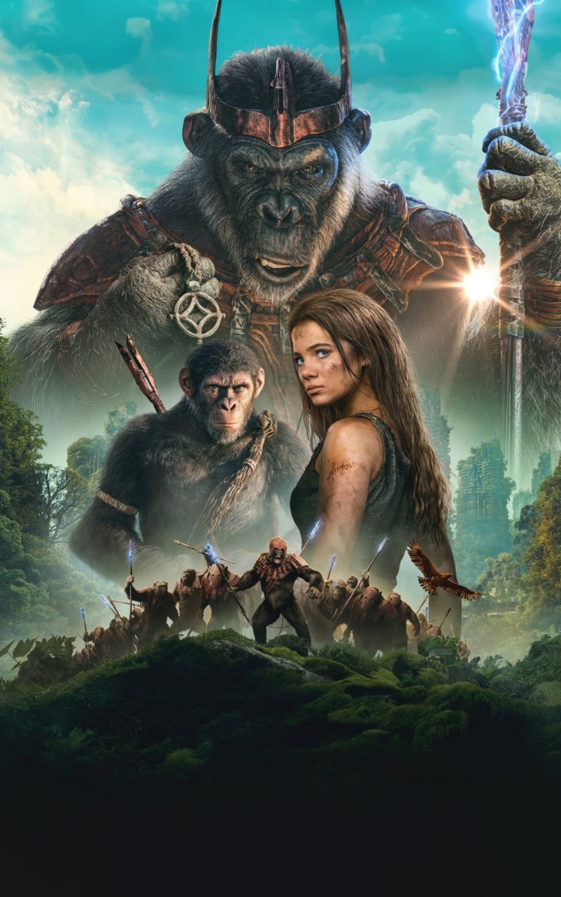 802x1282 Resolution Kingdom Of The Planet Of The Apes Movie Poster 802x1282 Resolution Wallpaper