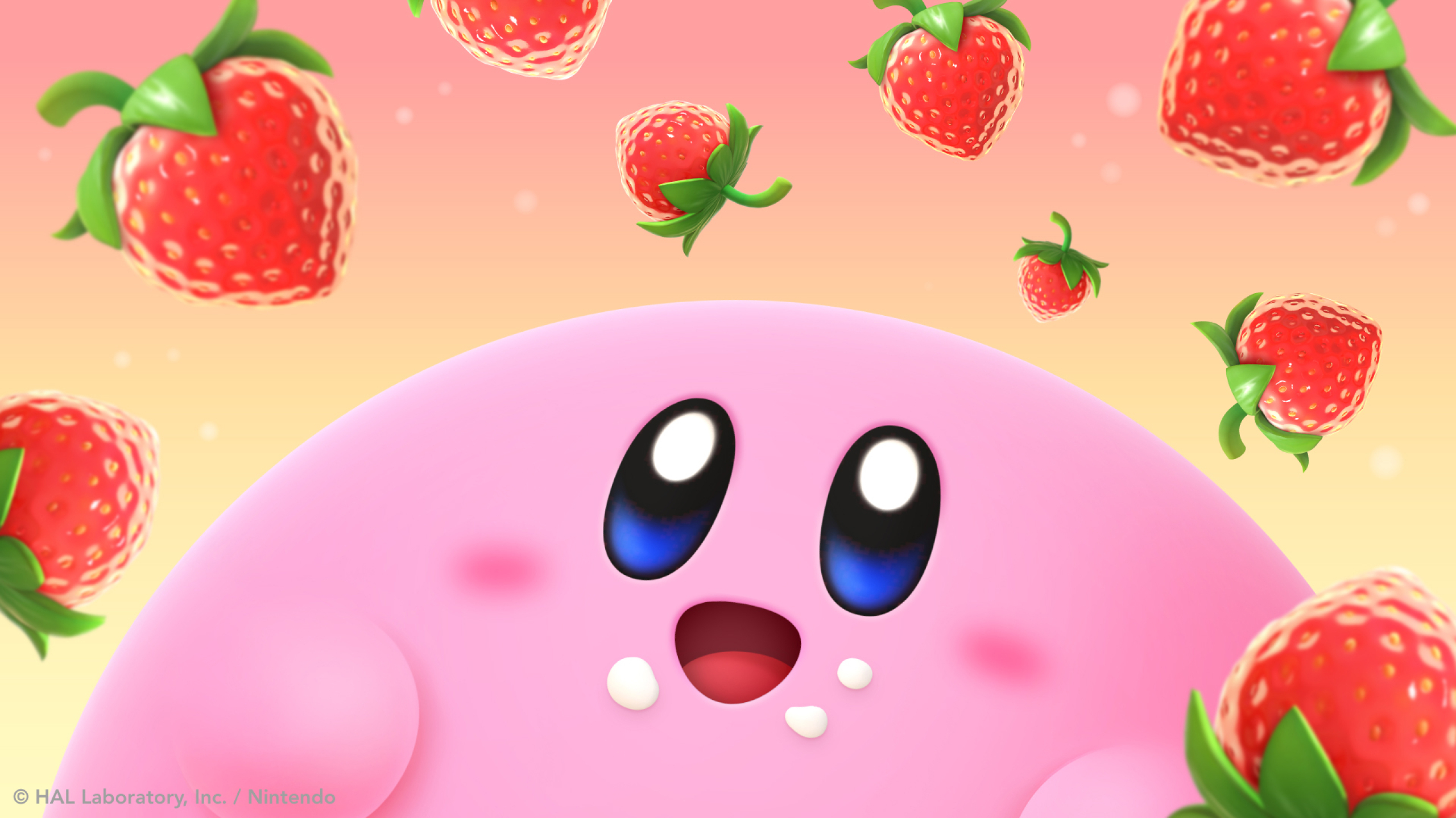 2560x1440 Resolution Kirbys Dream Buffet HD 1440P Resolution Wallpaper 