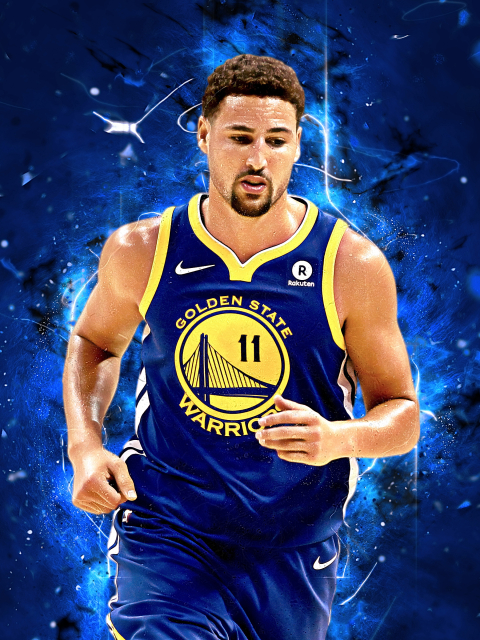 480x640 Klay Thompson 4k Golden State Warriors 480x640 Resolution