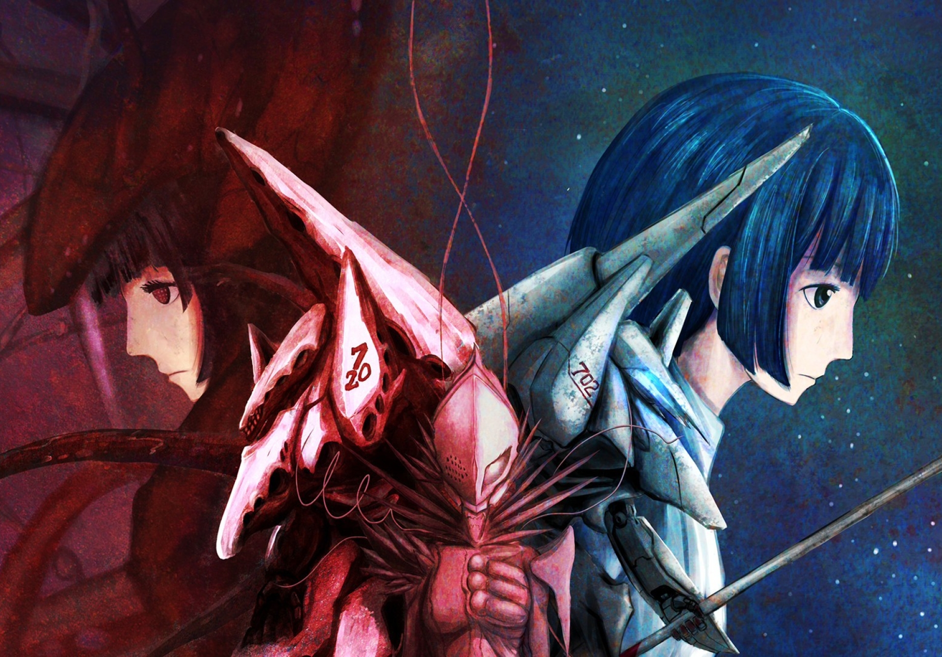 1920x1339 Resolution knights of sidonia, tanikaze, art 1920x1339