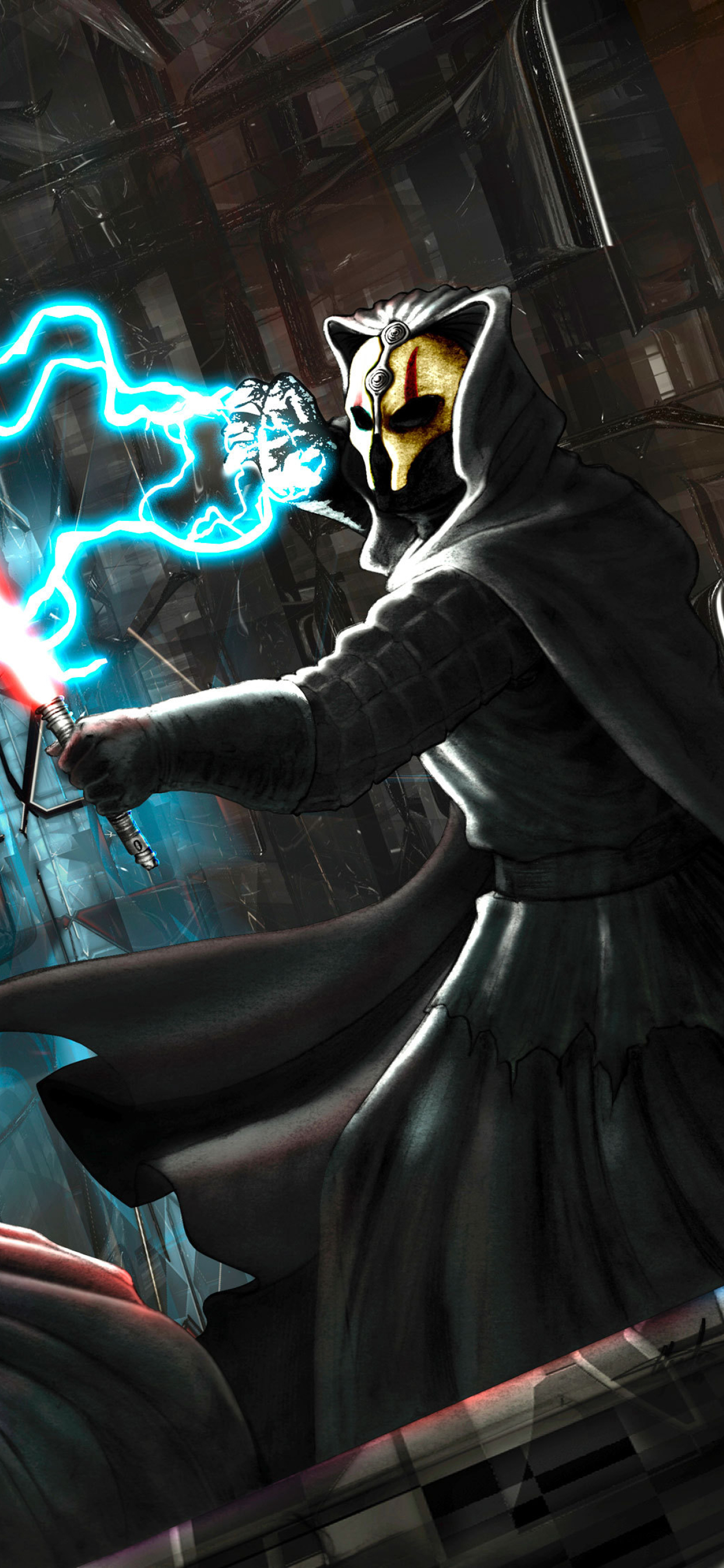 1242x2688 Knights Of The Old Republic Darth Vs Revan Iphone Xs Max