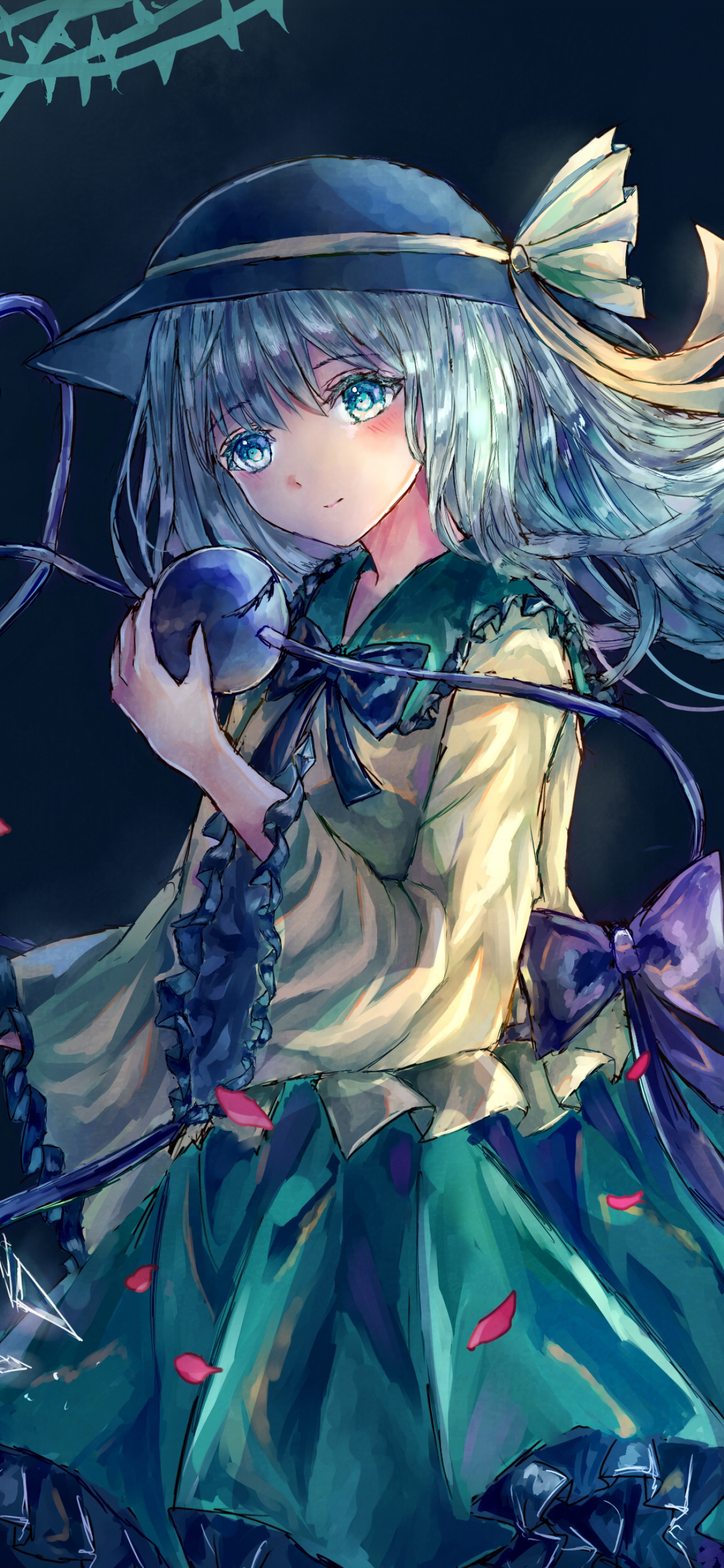 1242x26 Koishi Komeiji Touhou Iphone Xs Max Wallpaper Hd Anime 4k Wallpapers Images Photos And Background Wallpapers Den