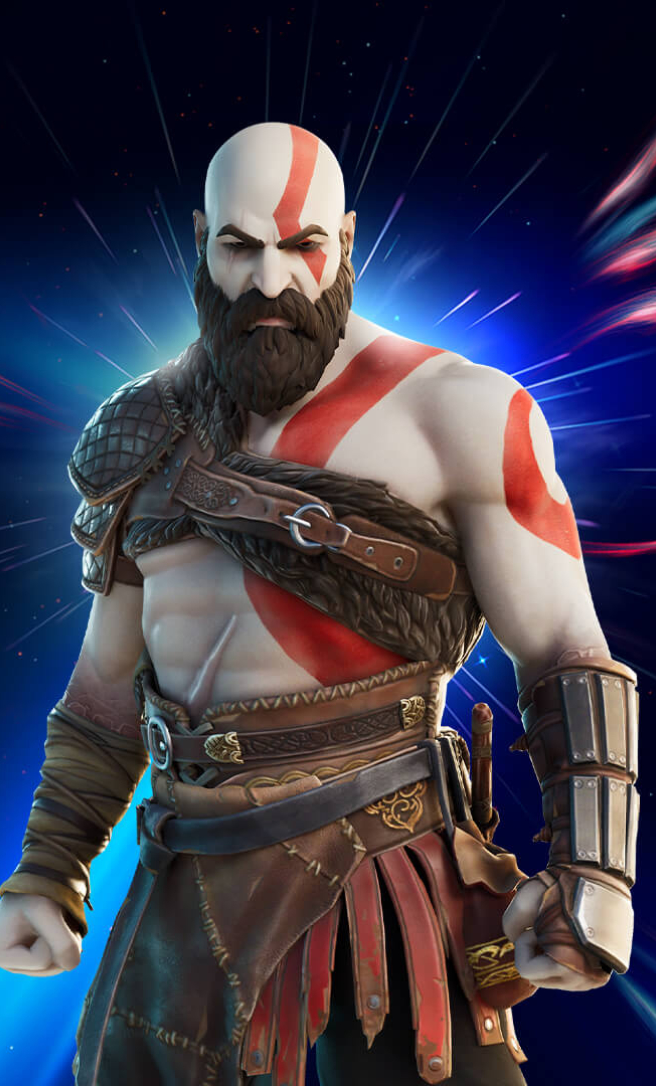 1280x2120 Kratos Fortnite x God of War PS5 iPhone 6 plus