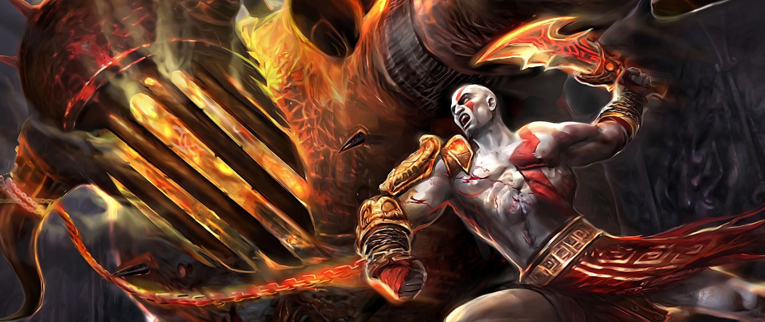 2560x1080 kratos, god of war 3, blade of shaos 2560x1080 Resolution  Wallpaper, HD Games 4K Wallpapers, Images, Photos and Background -  Wallpapers Den