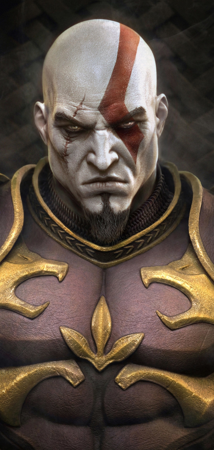 720x1512 Resolution Kratos God of War in Throne 720x1512 Resolution ...