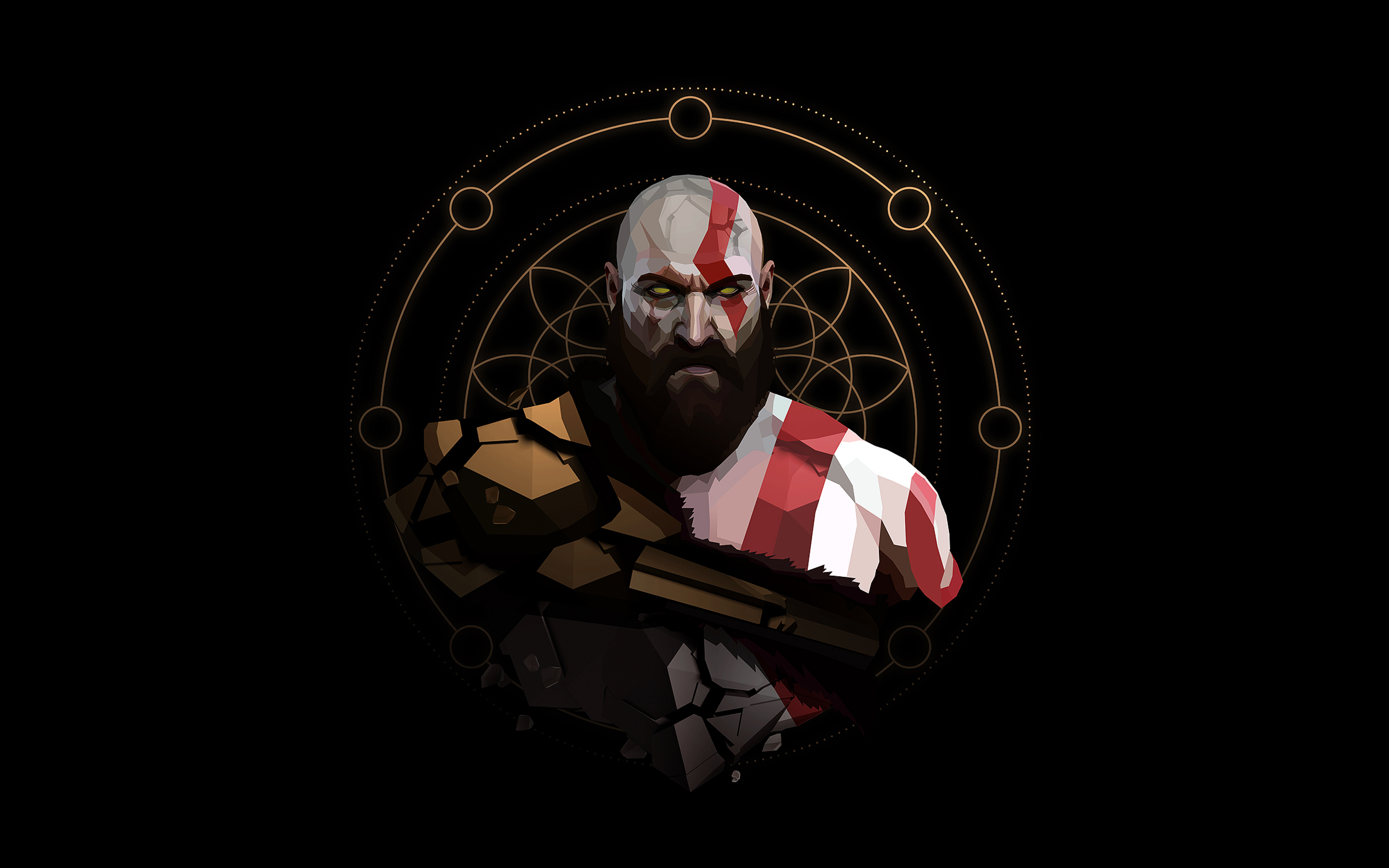 3840x2400 Resolution Kratos HD God of War UHD 4K 3840x2400 Resolution