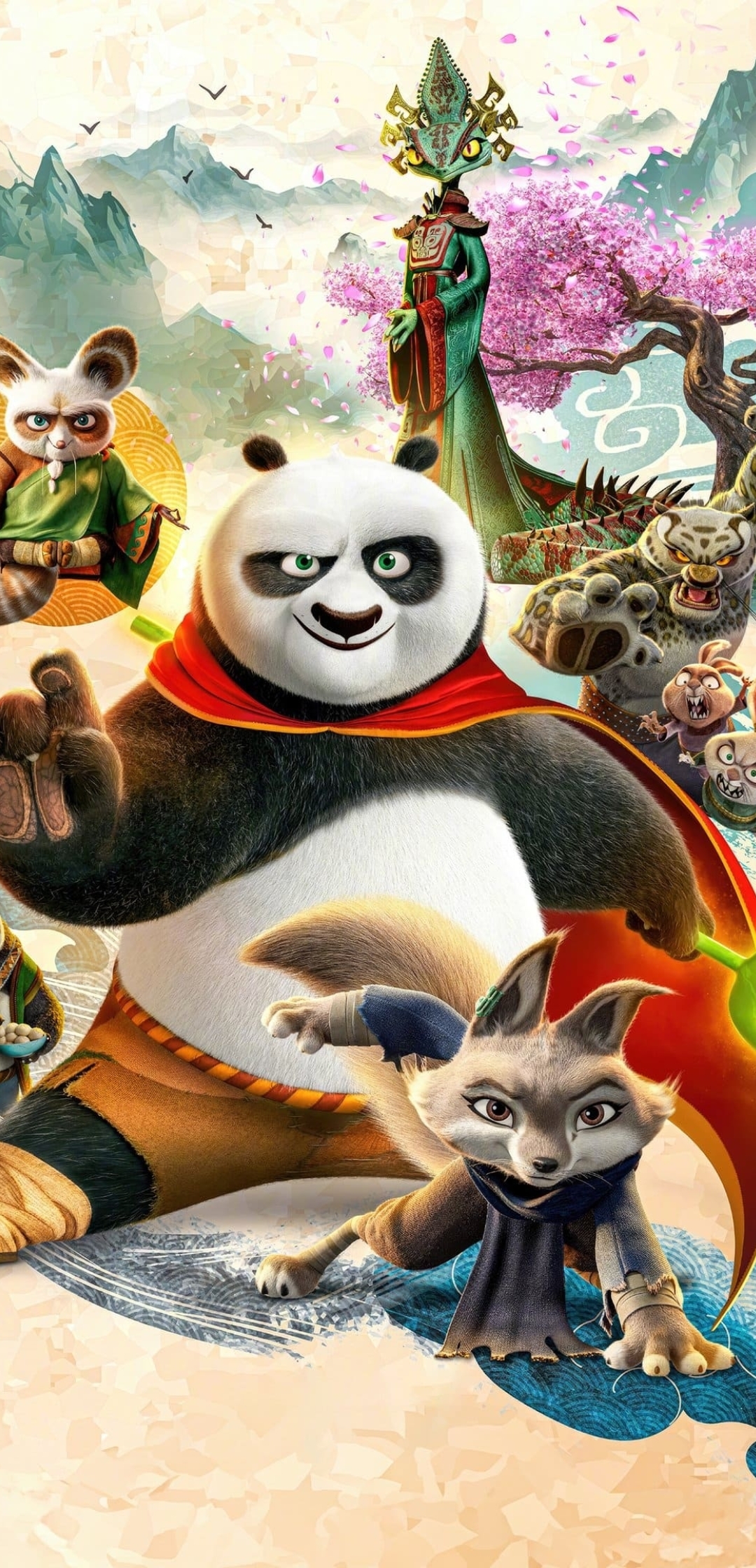 1080x2240 Resolution Kung Fu Panda 4 Movie Poster 1080x2240 Resolution ...