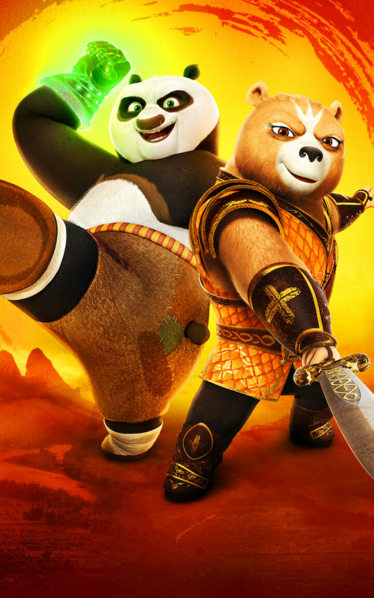 1200x1920 Kung Fu Panda The Dragon Knight Movie HD 1200x1920 Resolution  Wallpaper, HD Movies 4K Wallpapers, Images, Photos and Background -  Wallpapers Den